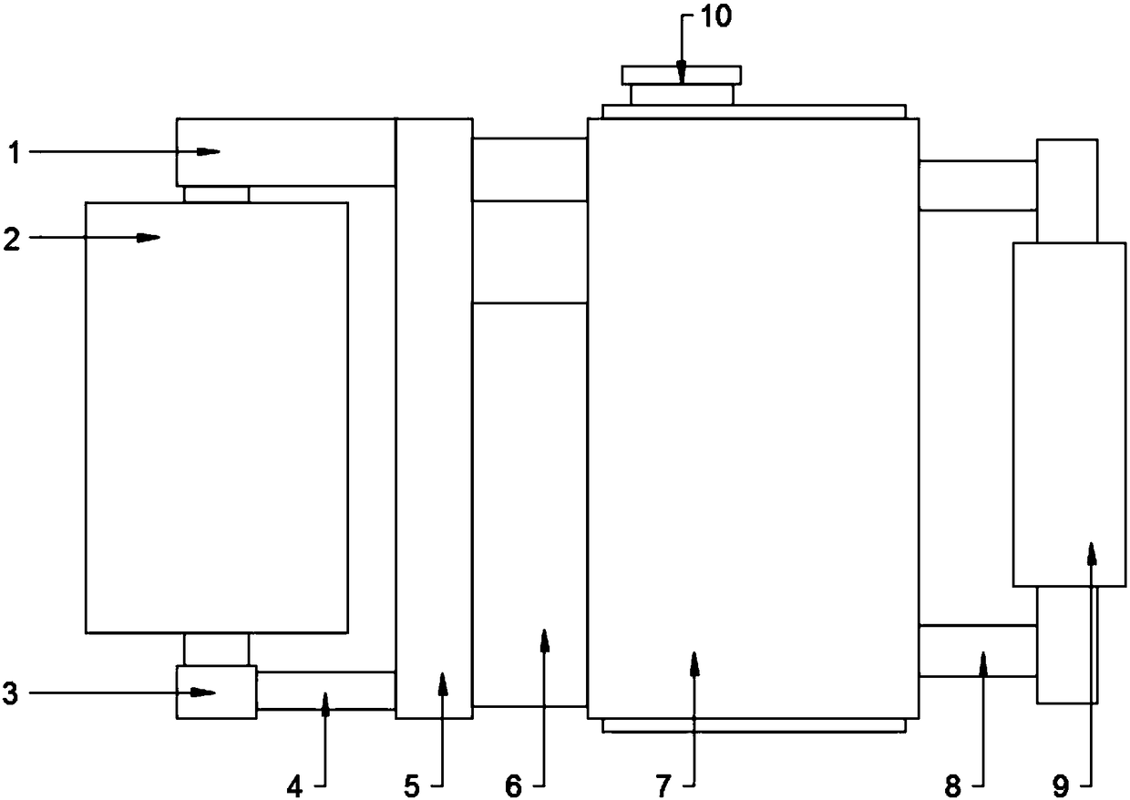 Automatic feeding type uniform smearing device