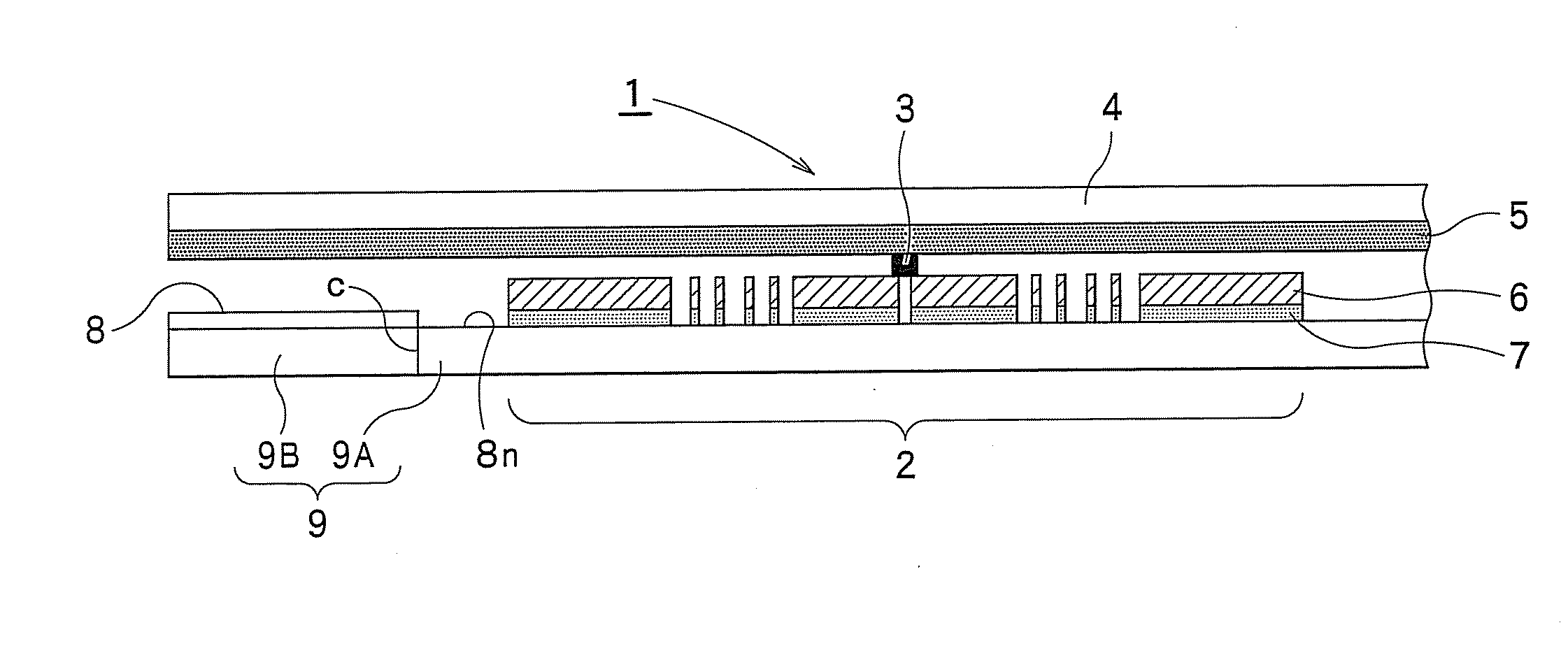 Noncontact IC tag label, airline baggage tag label, and manufacturing method for noncontact IC tag label