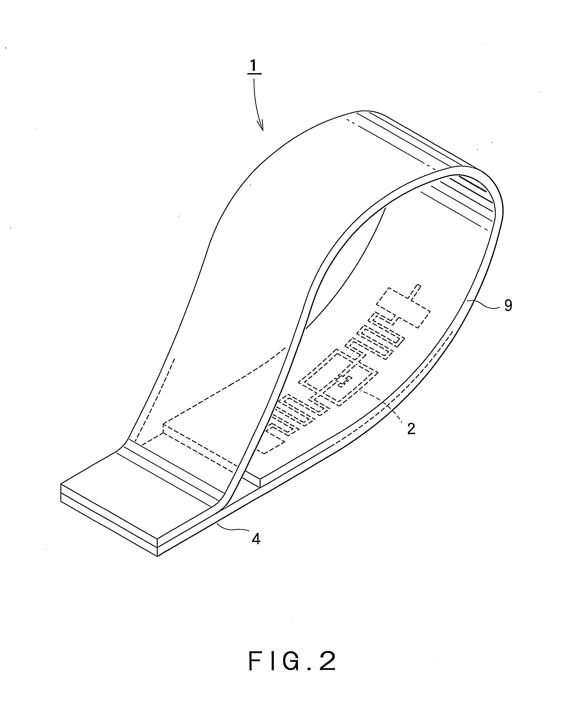 Noncontact IC tag label, airline baggage tag label, and manufacturing method for noncontact IC tag label