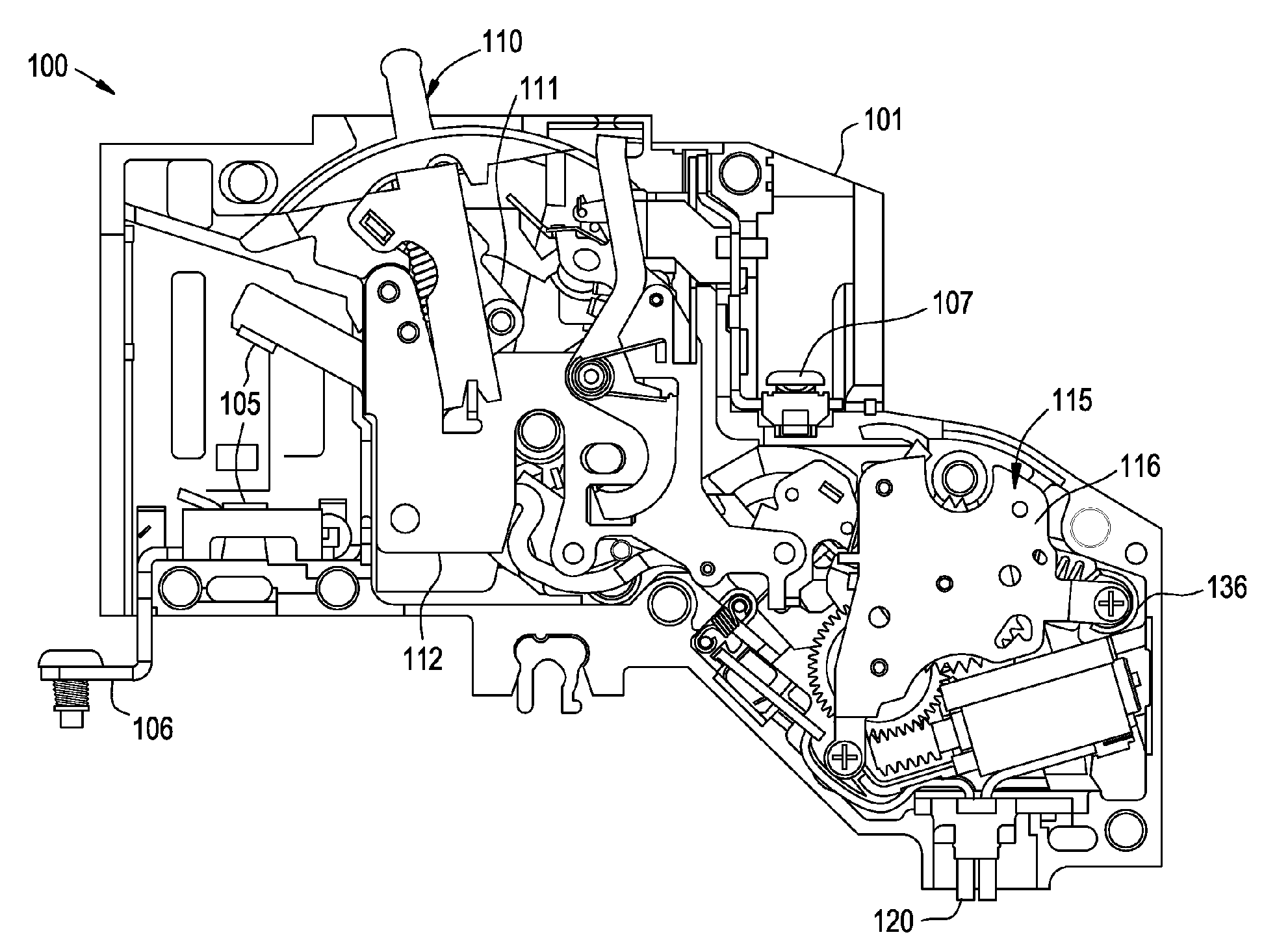 Circuit breaker configured to be remotely operated