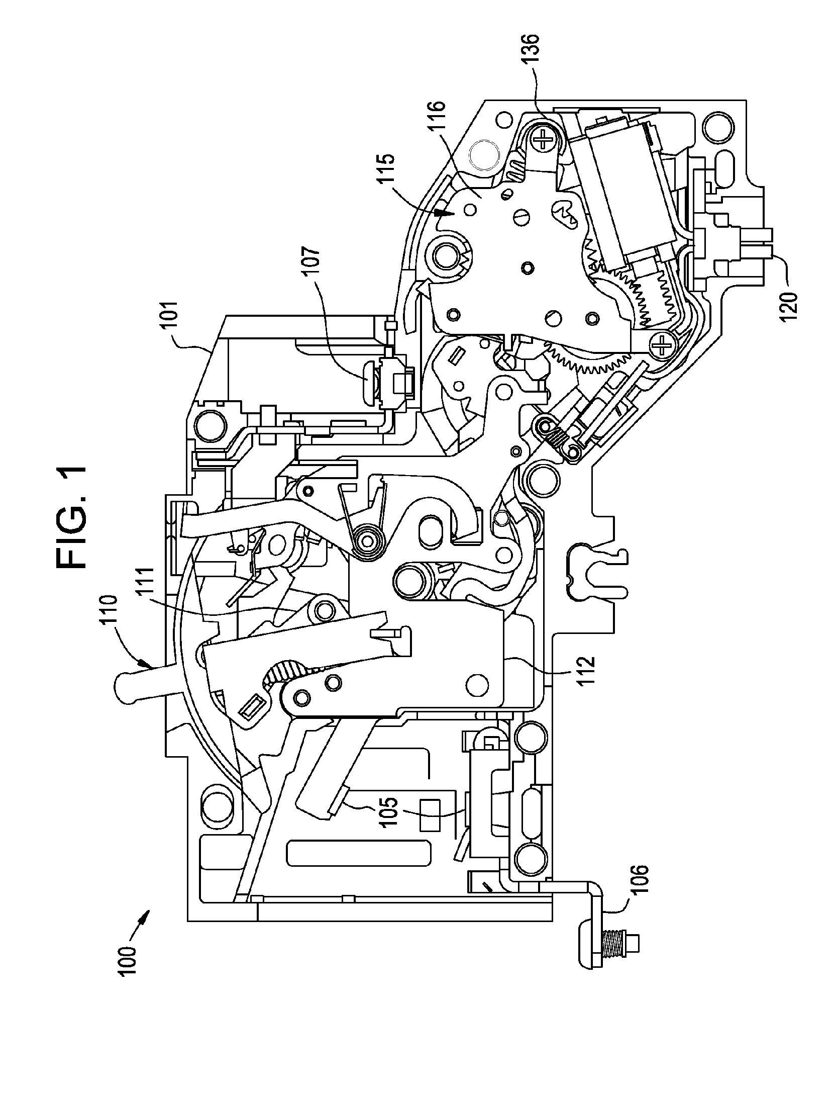 Circuit breaker configured to be remotely operated