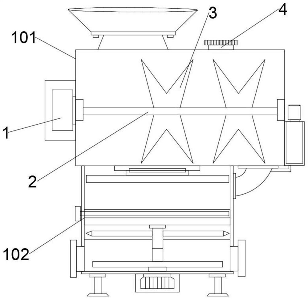 Special 520 type granulator for producing forage grass and biomass particles