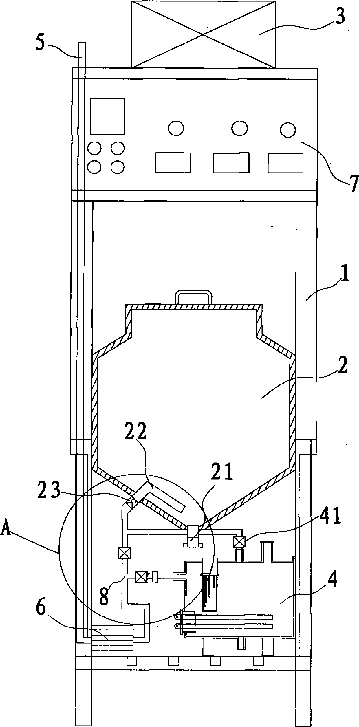 Automatic porridge machine