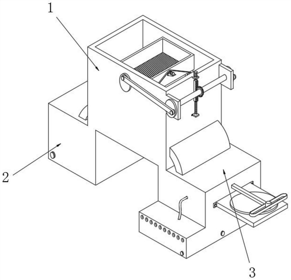 Oil-water separation and purification circulating system based on kitchen sewage and purification method