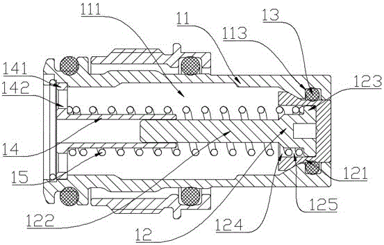 Male connector and rapid connector assembly adopting same