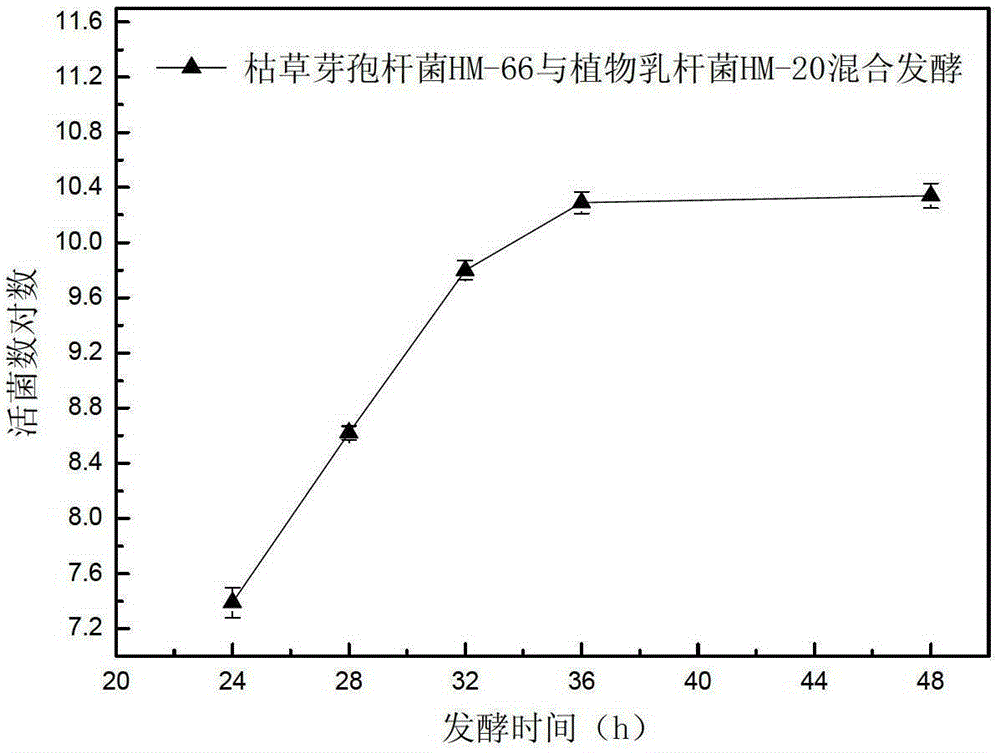 Bifidobacterium animalis and Bacillus subtilis for feed additive probiotic solid fermentation