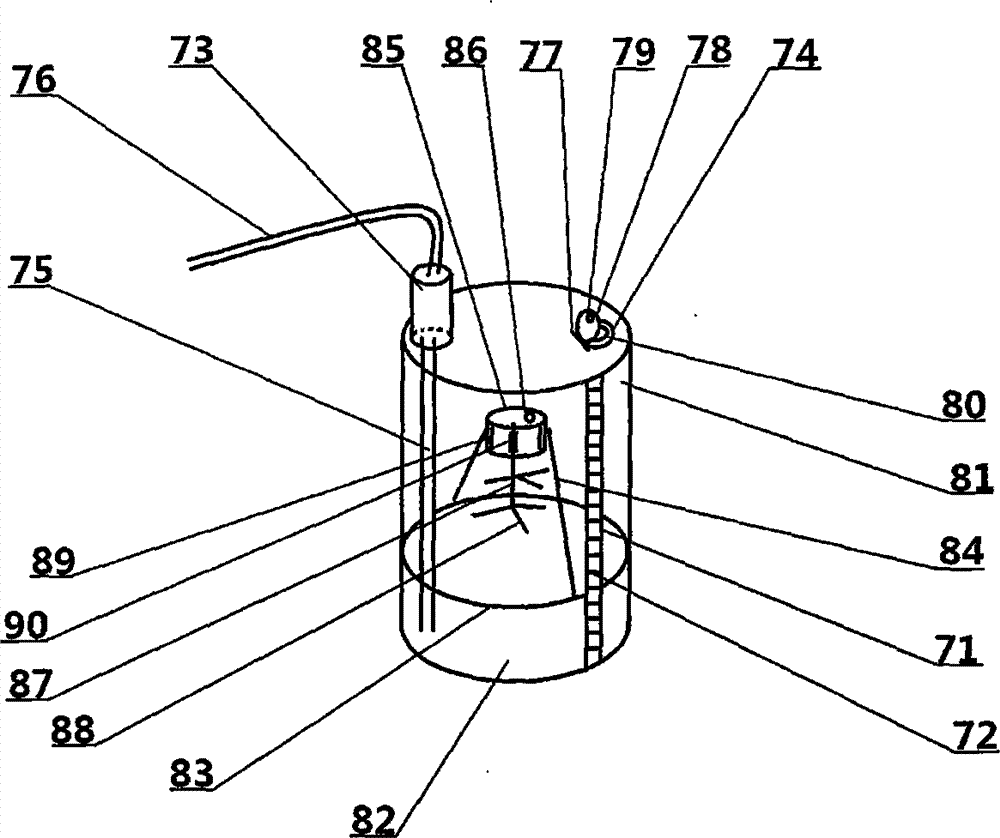 General anaesthesia device