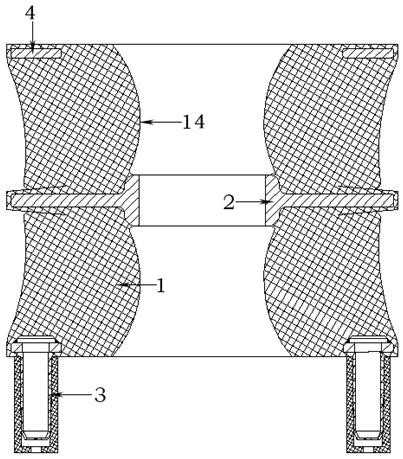 A variable stiffness hourglass spring and its method