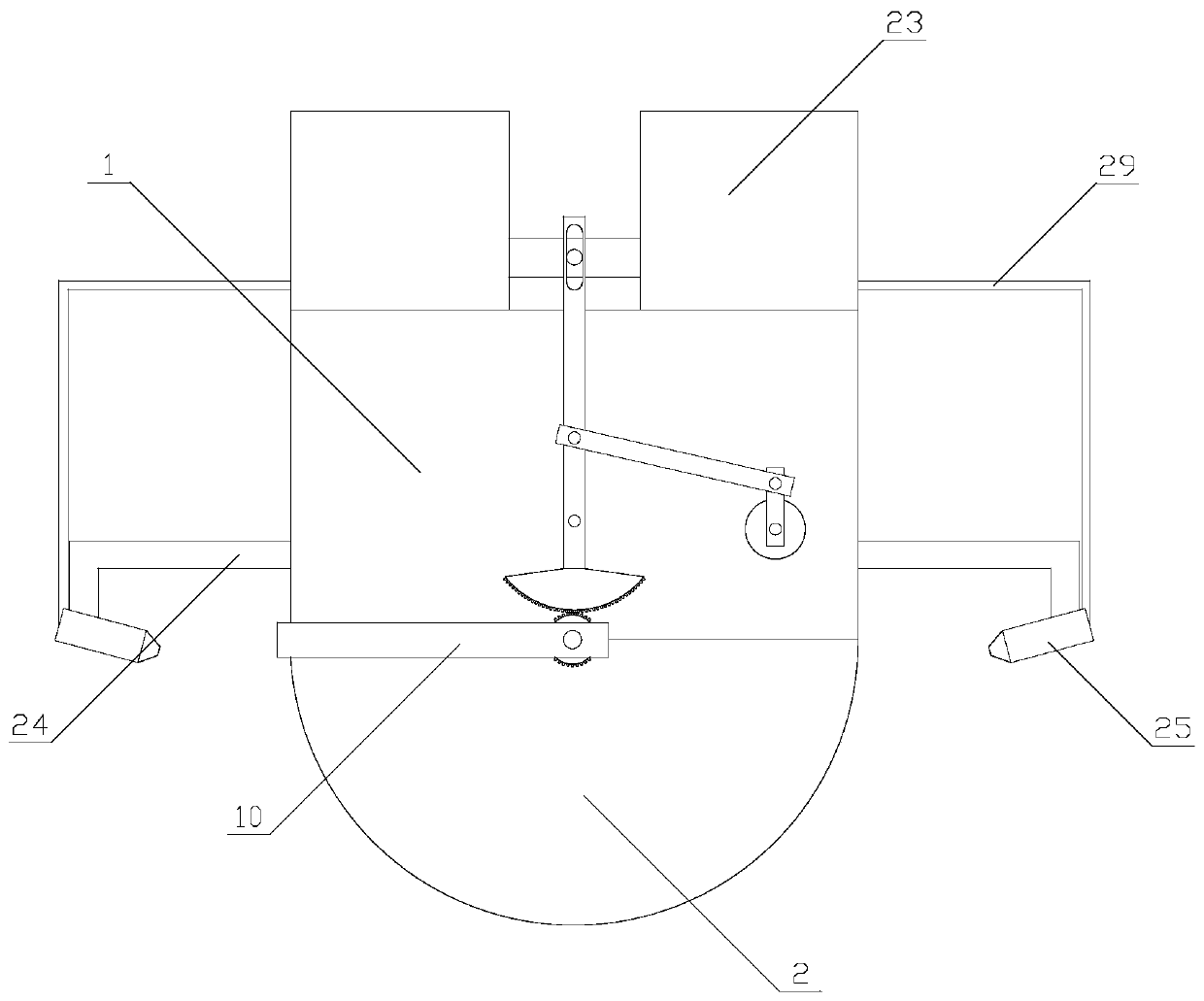 Dust-removing type intelligent security and protection device with light adjusting function