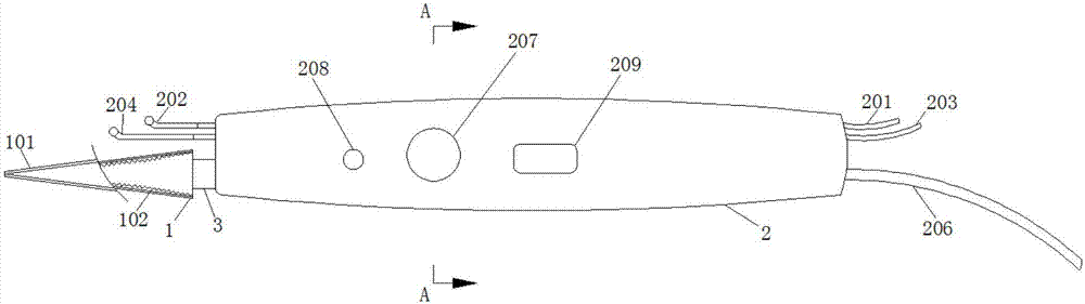 Multifunctional hemostat for department of hepatobiliary surgery