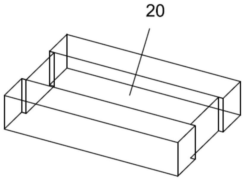 A plastic molded power inductive element and its manufacturing method