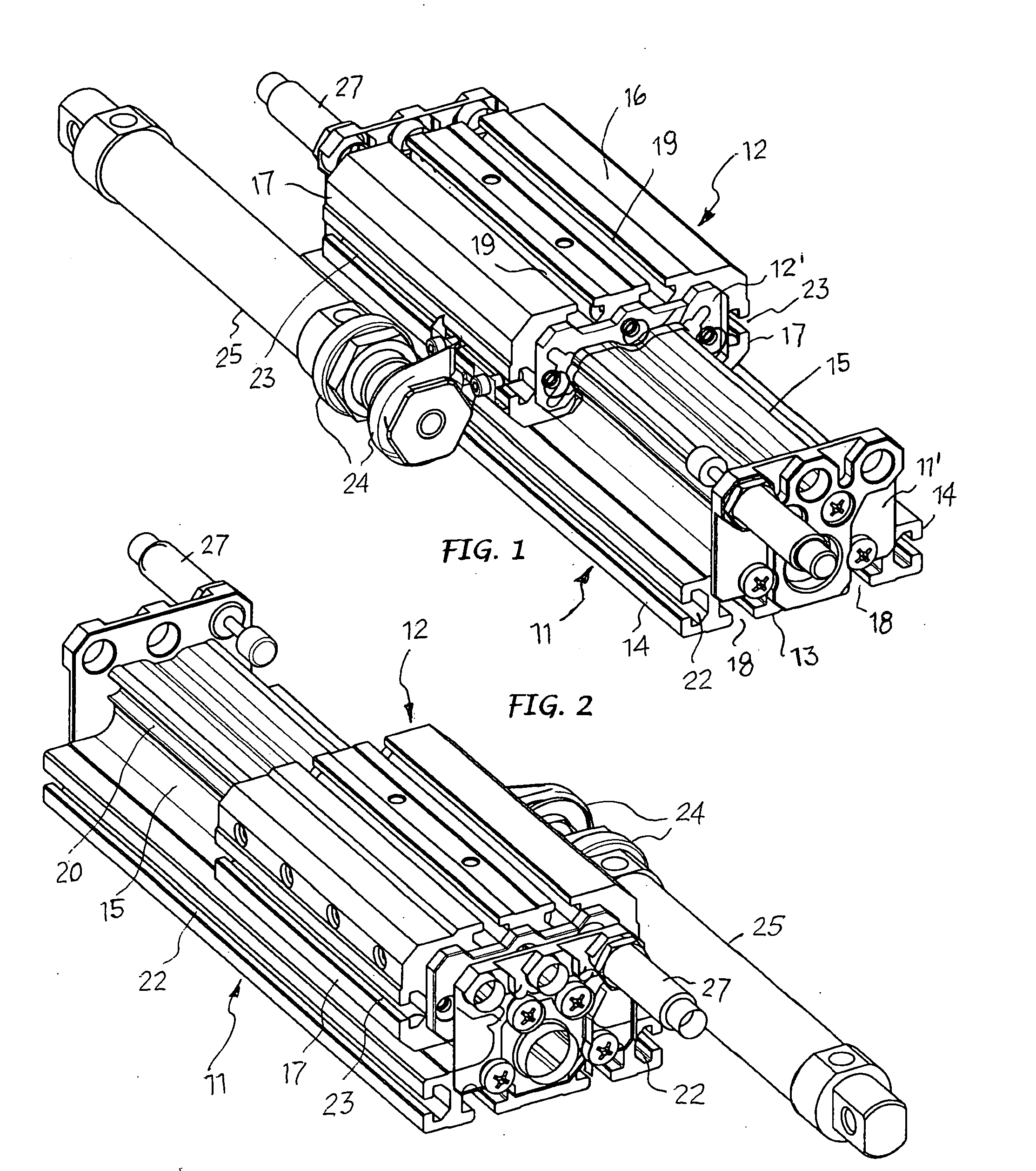 Structure of power driven linear operators