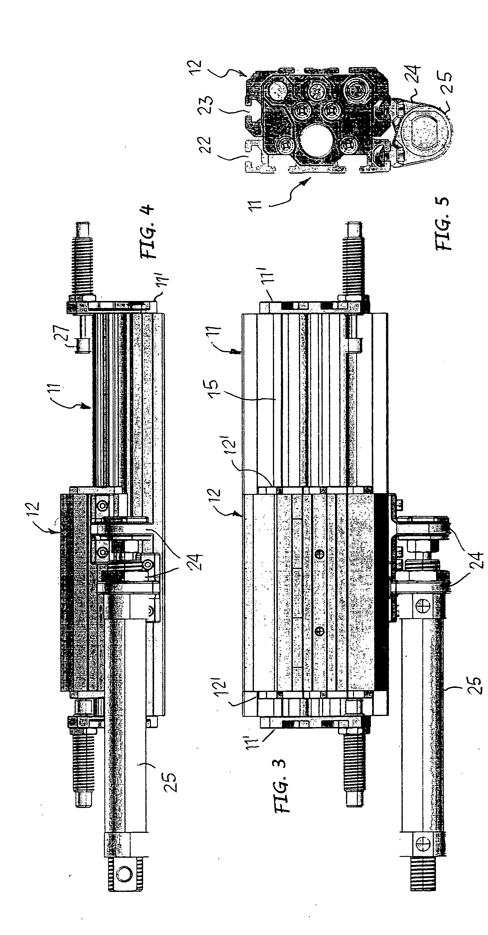 Structure of power driven linear operators