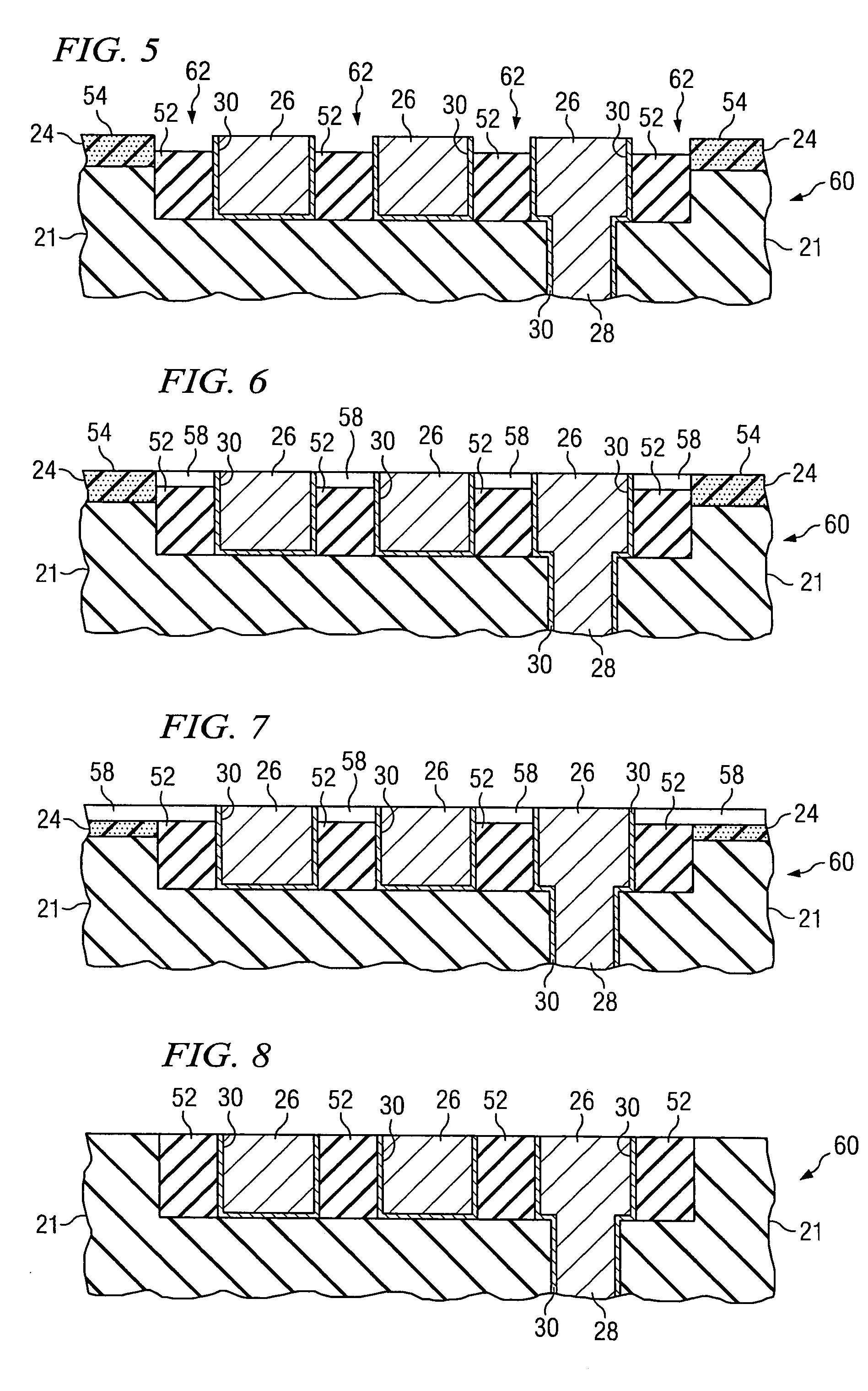 Composite intermetal dielectric structure including low-k dielectric material