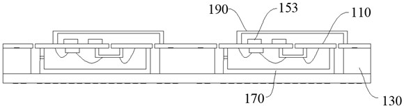 Silicon wheat system packaging structure and preparation method of silicon wheat system packaging structure