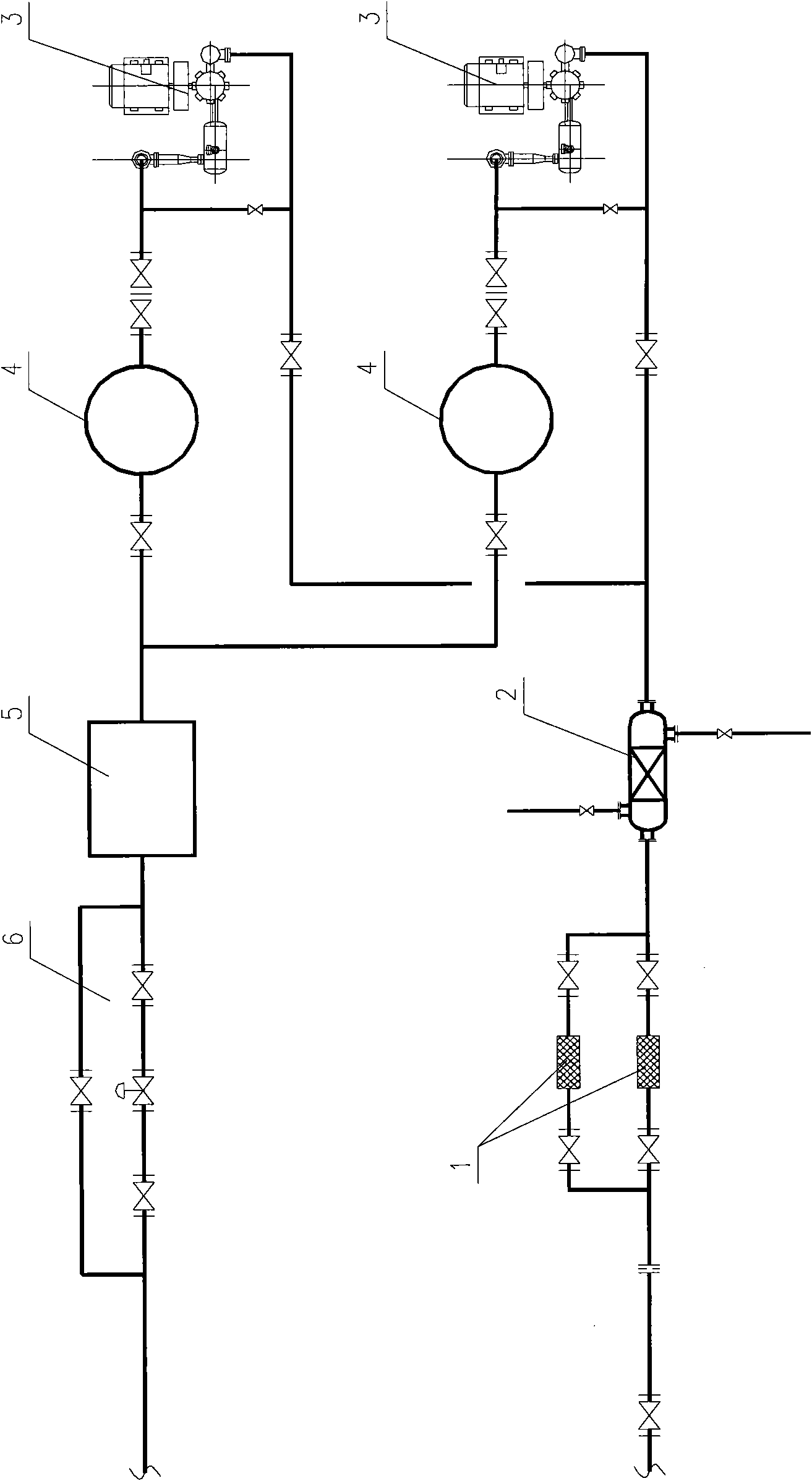 Process for backblowing and deashing through bag-type dust remover by blast furnace dry method