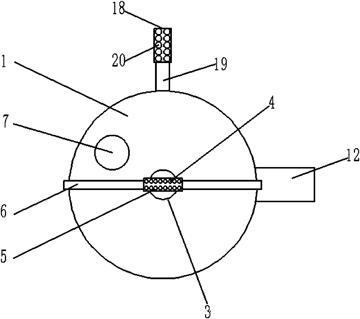 Hand-held mixing stirring preparing feeding apparatus for dry feed