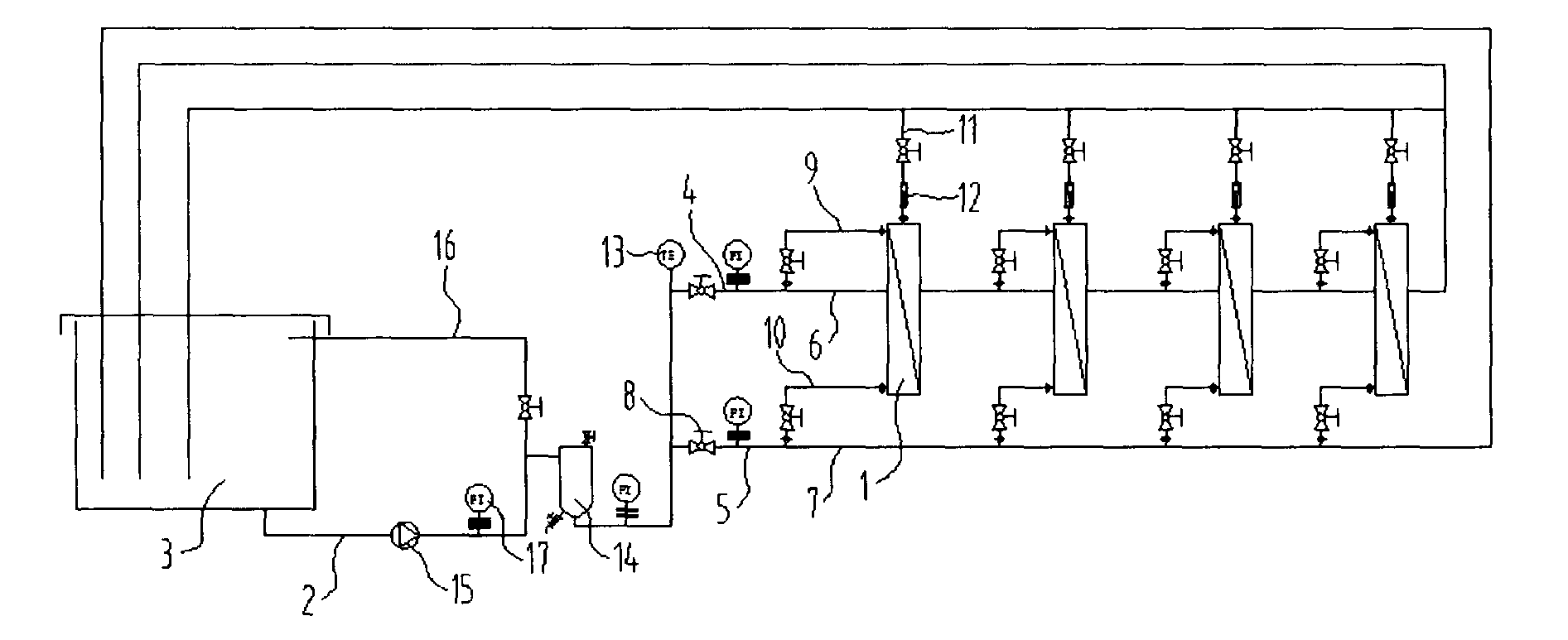 Multi-cell integrated testing equipment