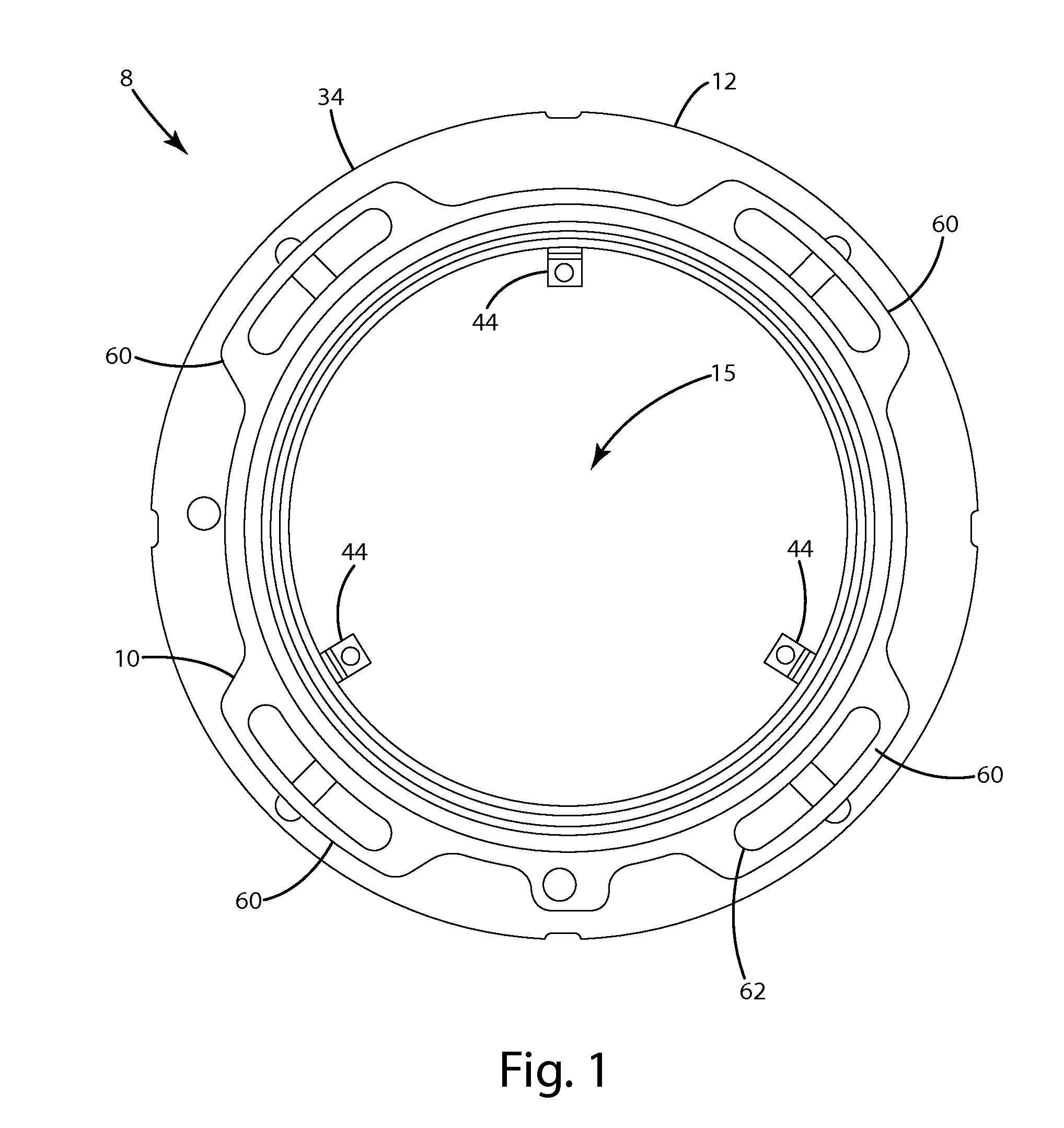 Floating manhole frame assembly