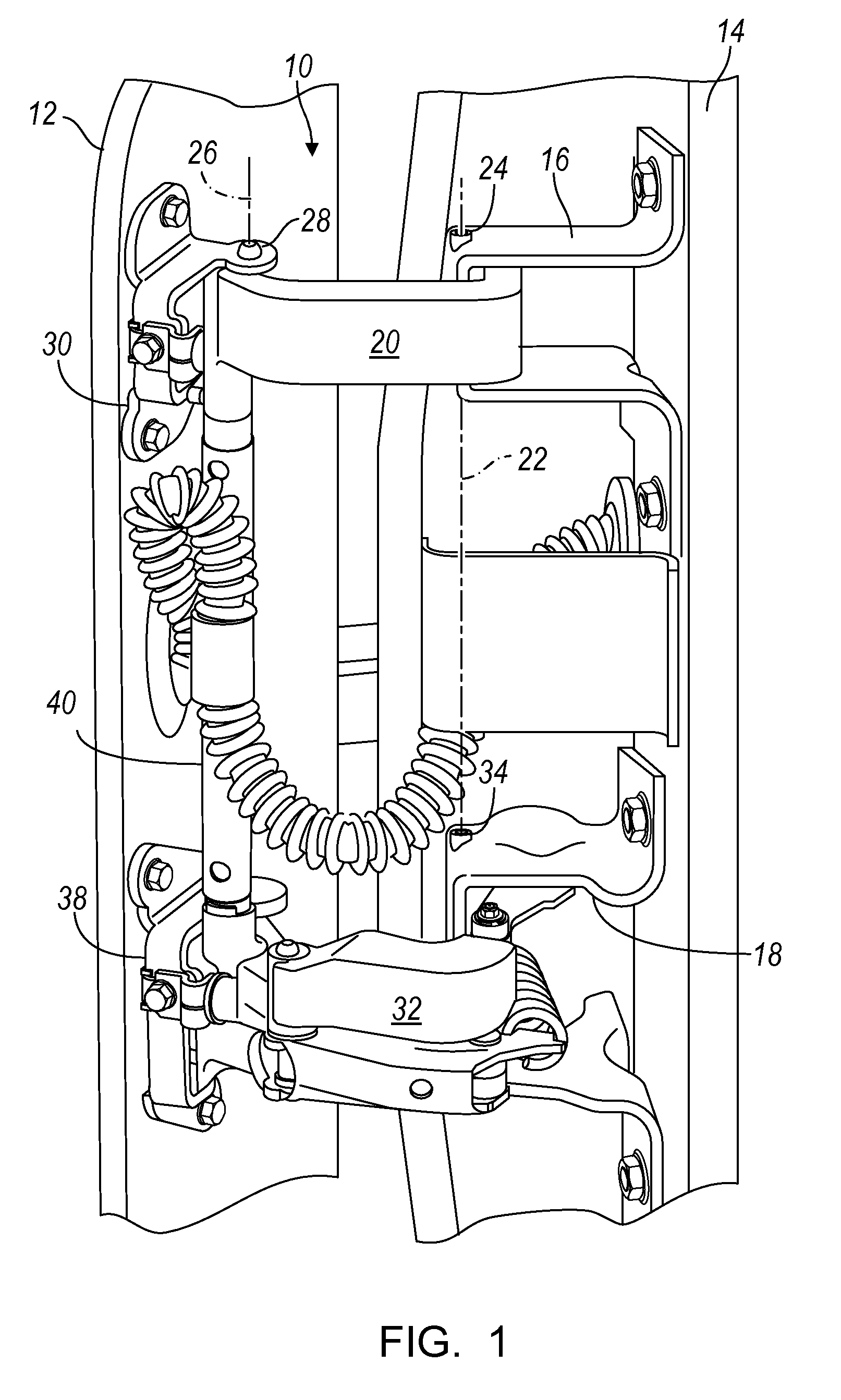 Door hinge assembly