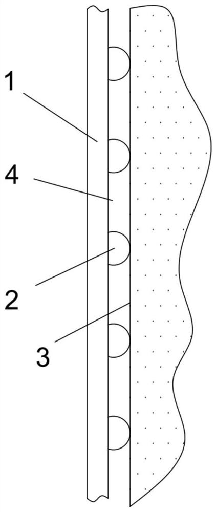 Clothes thermal radiation isolation structure and clothes