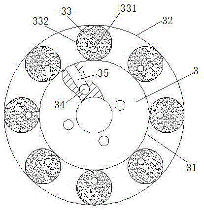 Anti-jam wheel of agricultural sowing machine