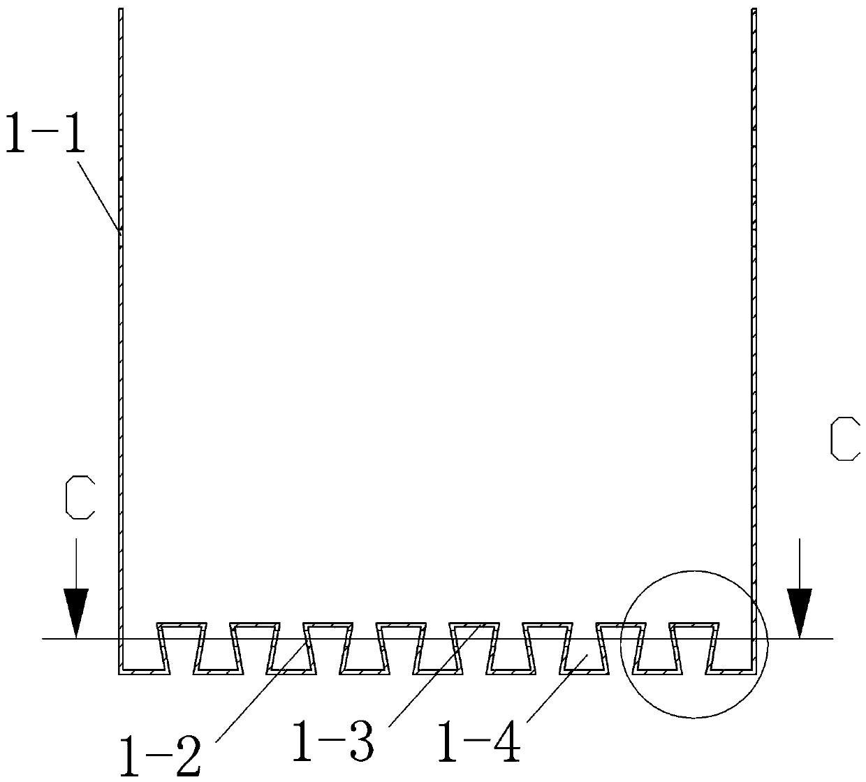 Fried food delivery box with oil drip receiving function