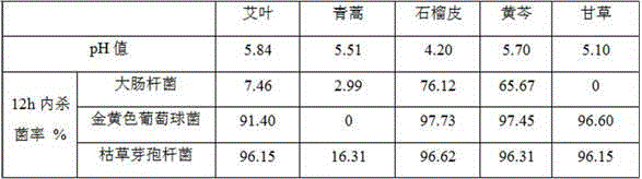 Chinese medicinal herb-inorganic antibacterial agent composite sterilization hand sanitizer and preparation thereof