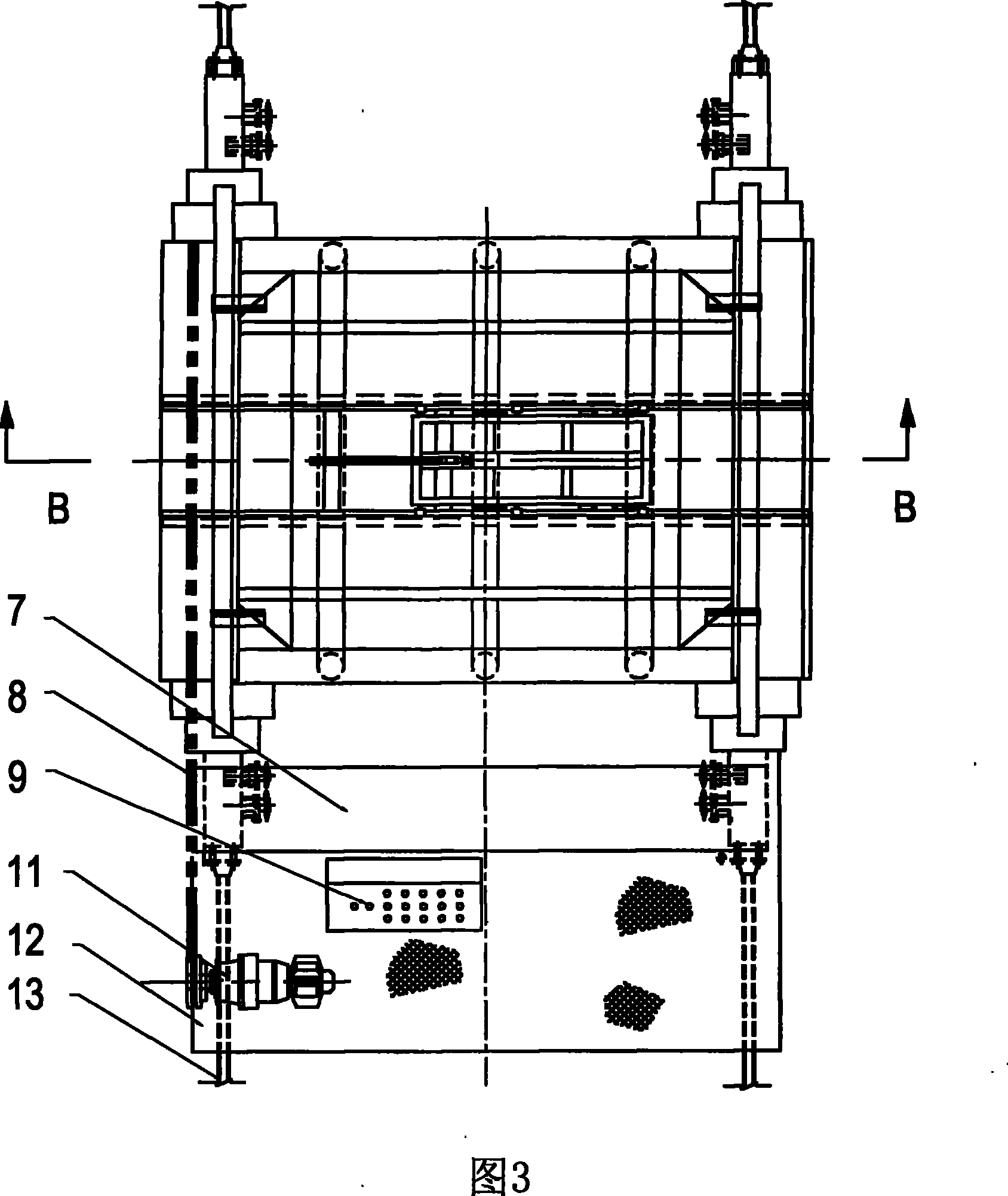 Palm fruit bundle transfer method