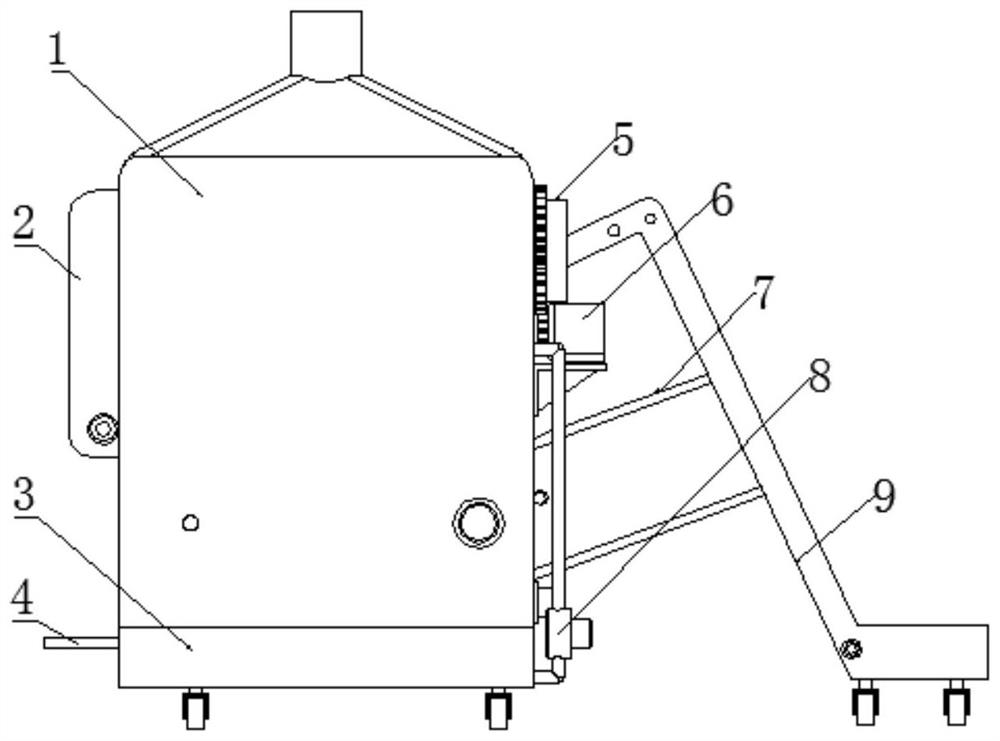 A high-efficiency garbage incinerator