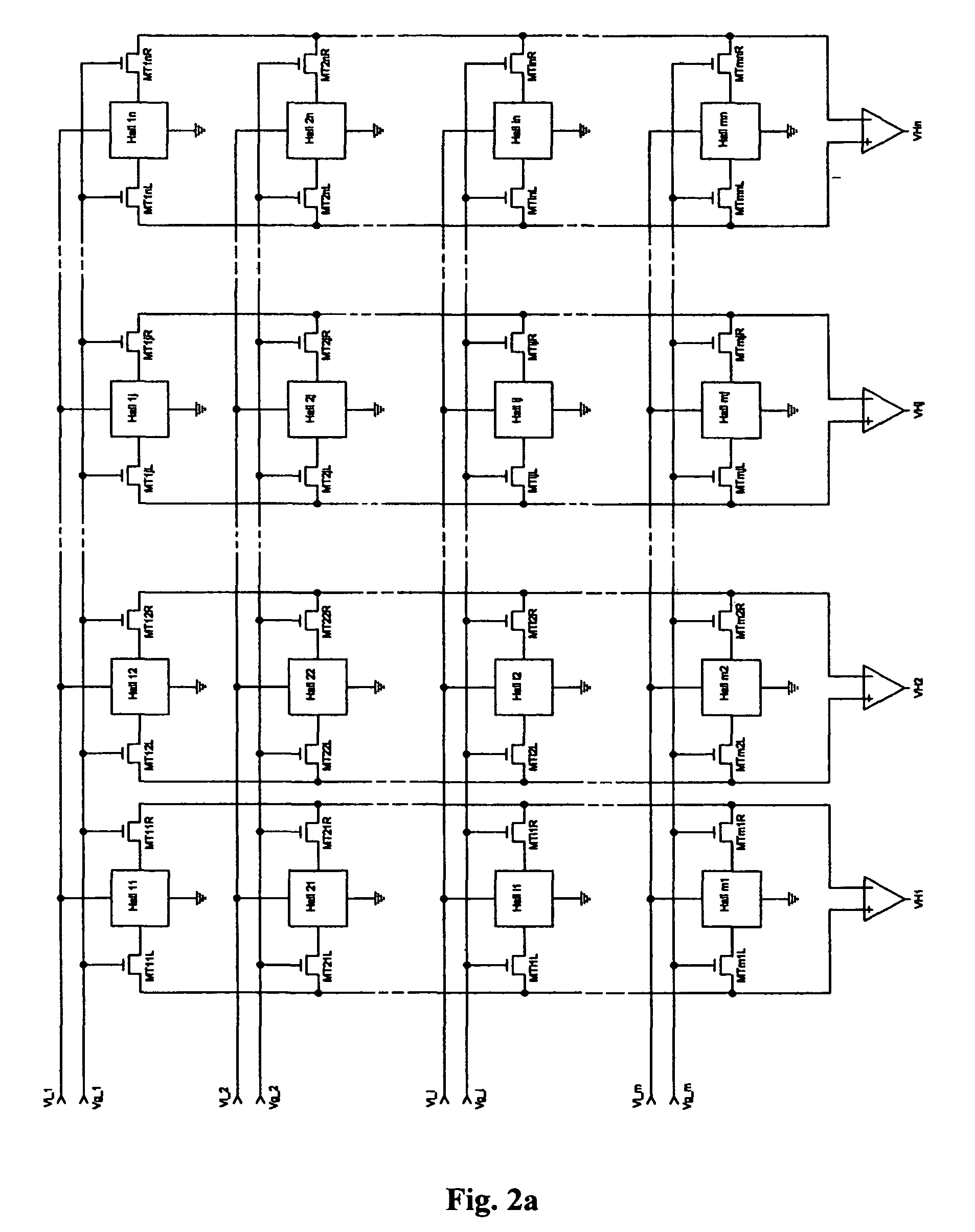 Method and apparatus for detecting spatially varying and time-dependent magnetic fields