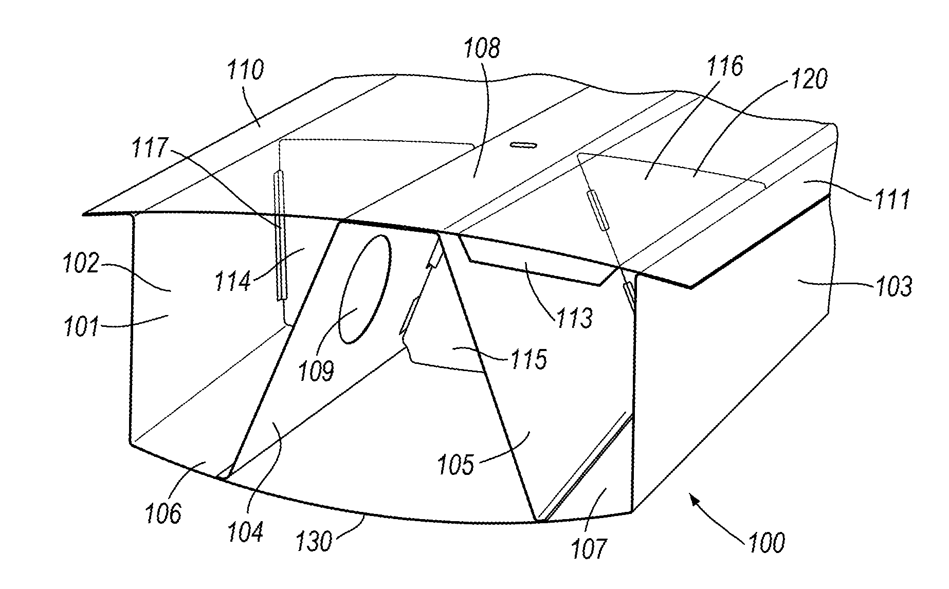 Aircraft wing torsion box, aircraft wing, aircraft and supporting member for use therein