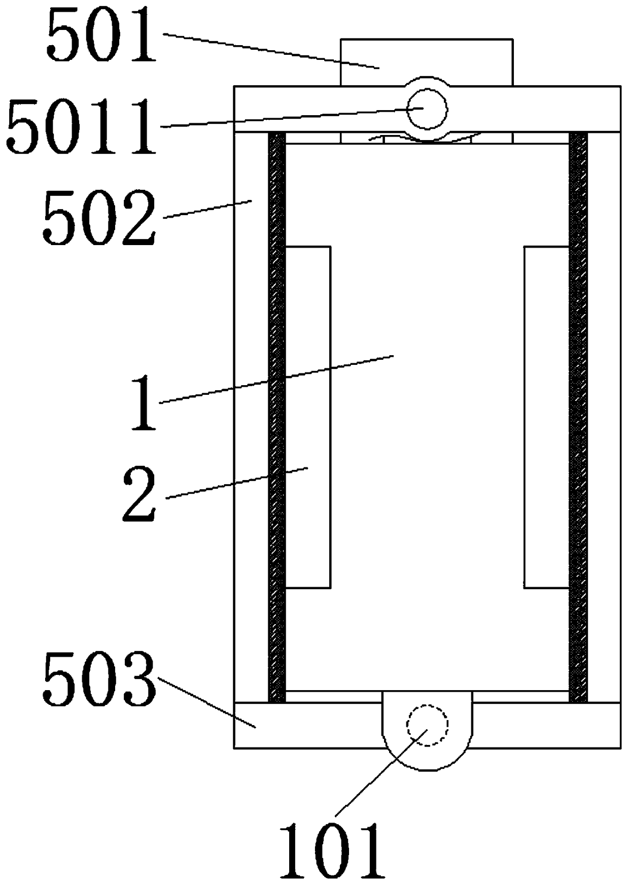 Foldable solar panel power generation device