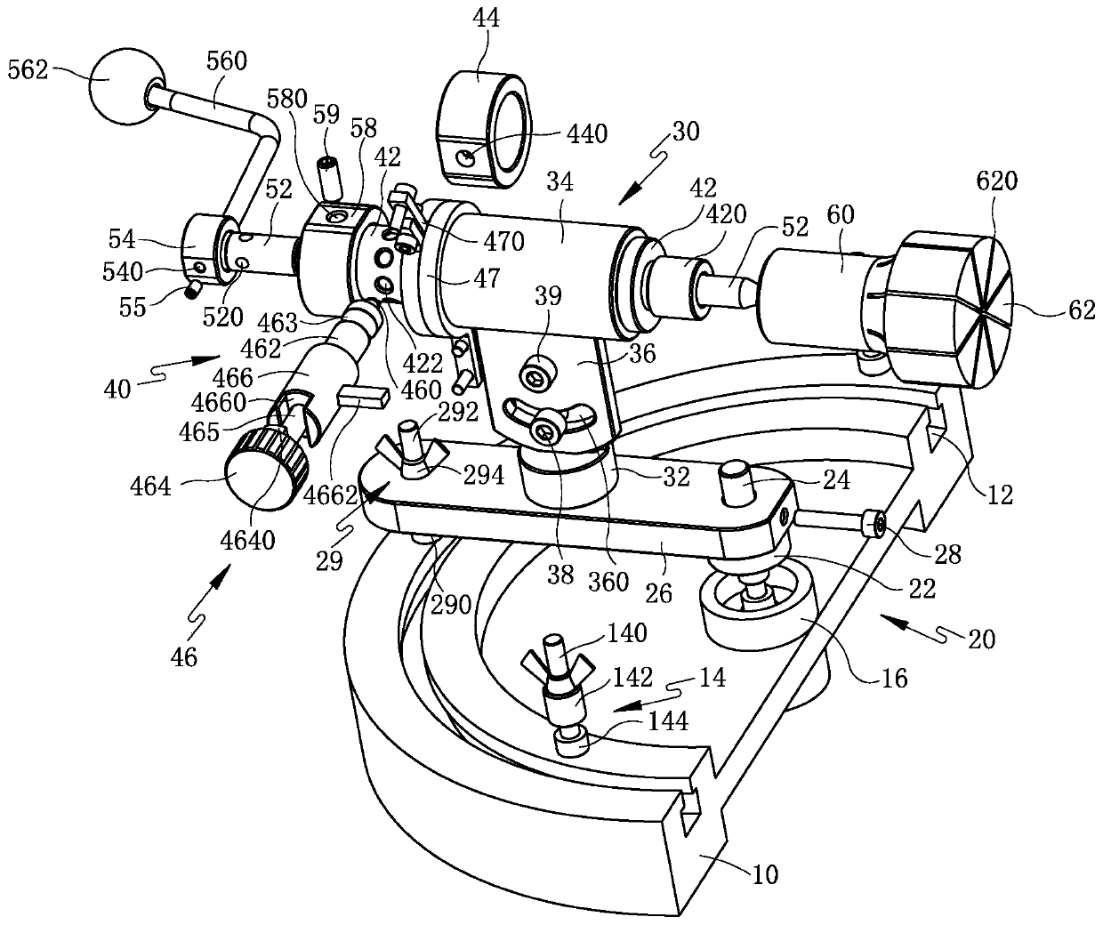 Multi-directional rotating tooling