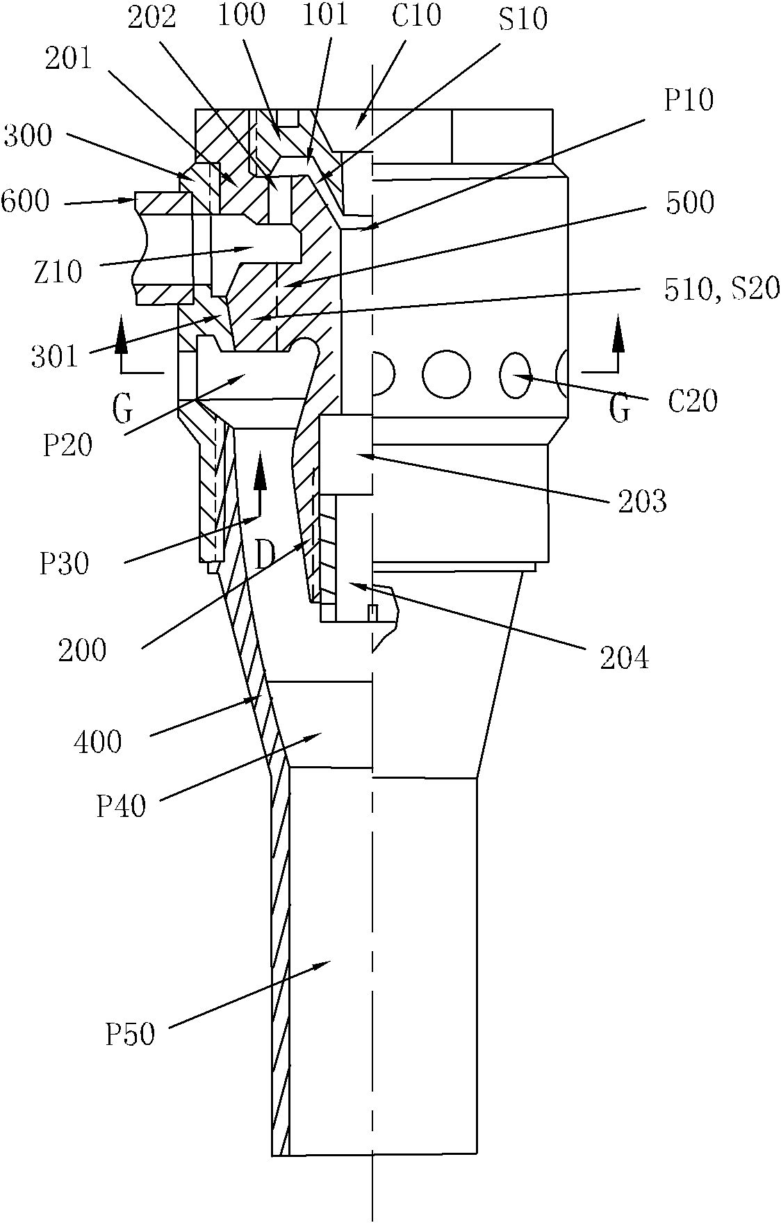 Dual ring ejector