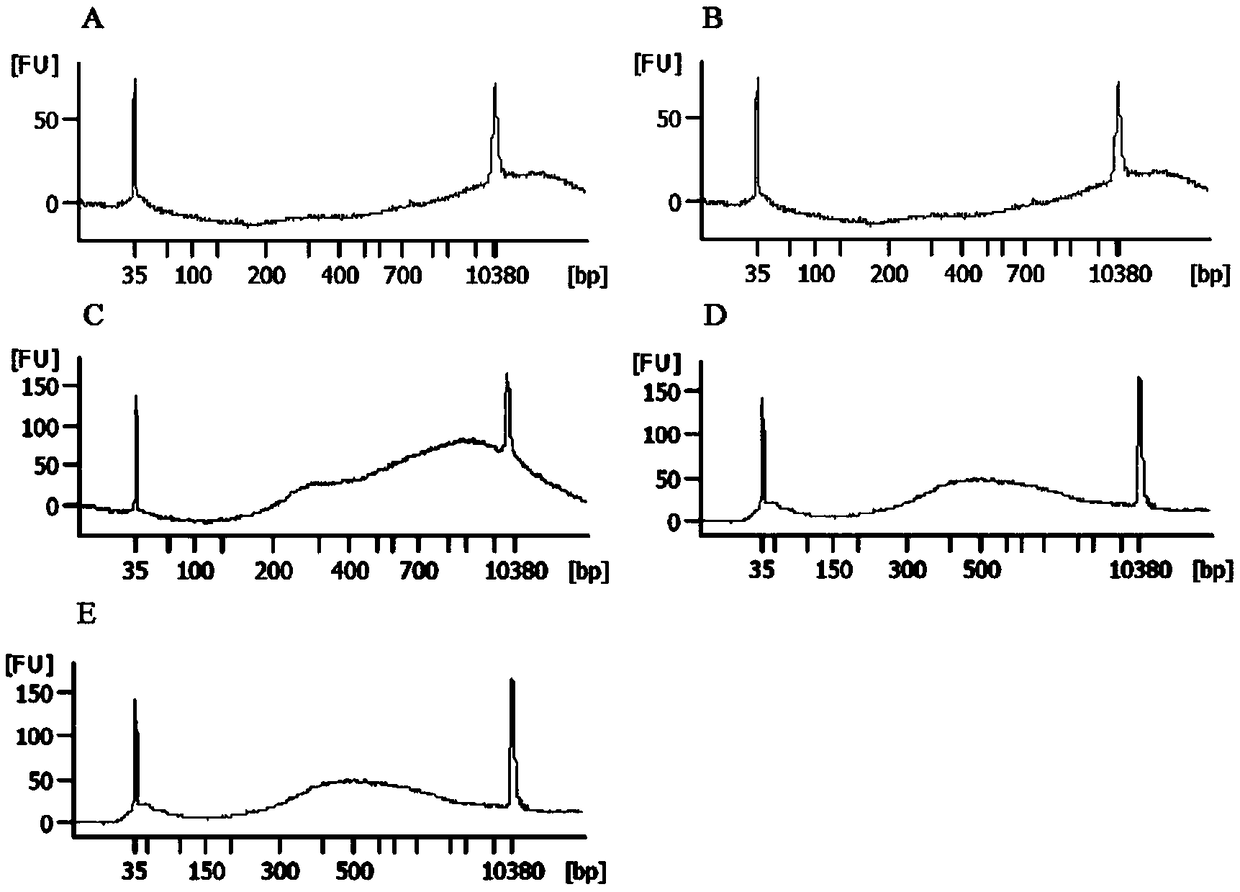 Extracting kit for formalin soaked tissue DNA and extraction method