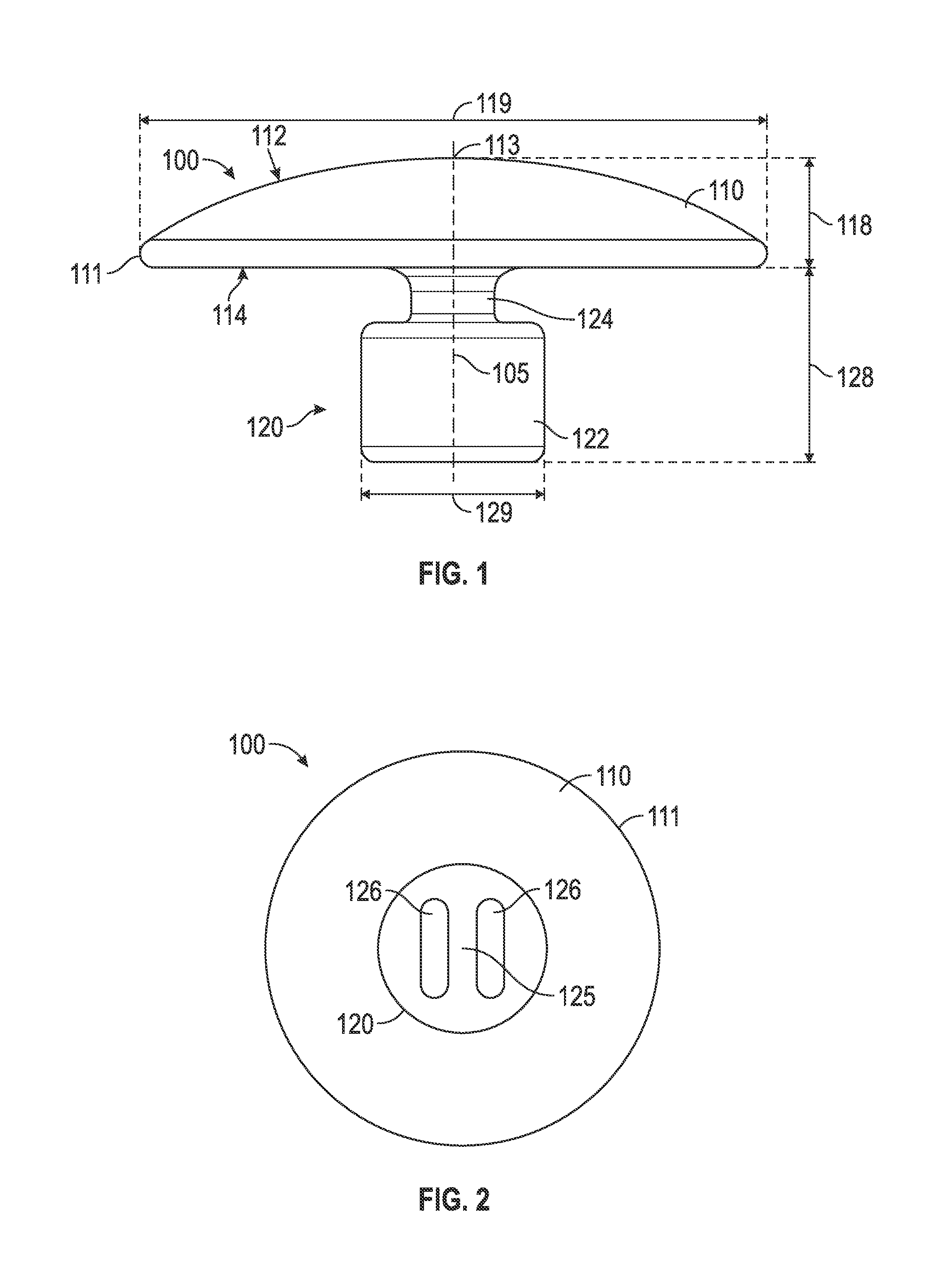 Cranial base implant device