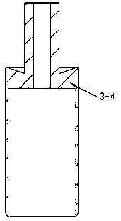 Head and tentacle separating device for squid processing