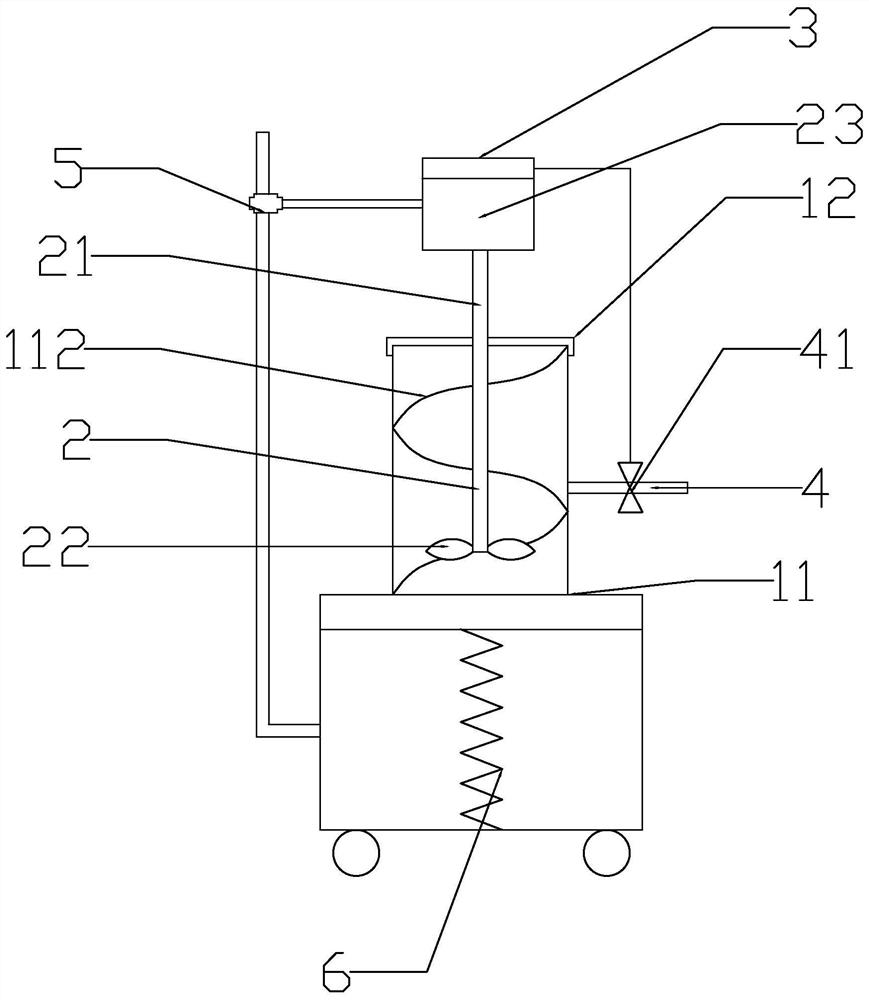 Pole piece coating and feeding device and coating and feeding method