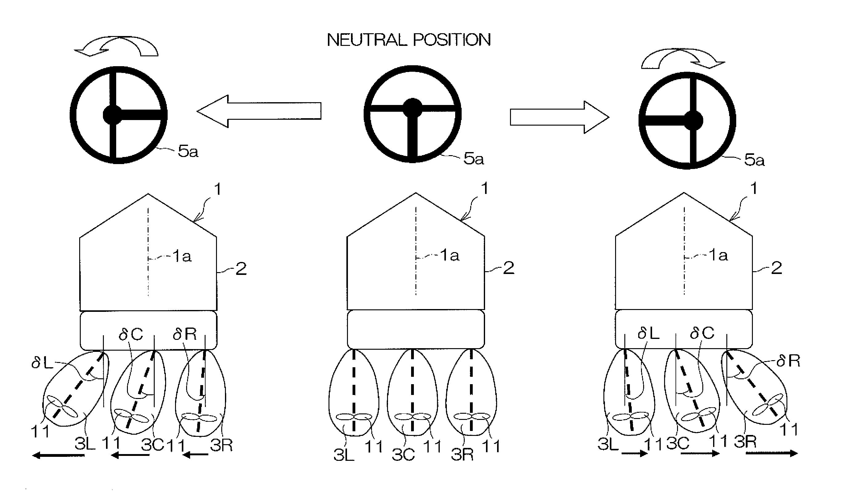 Outboard motor control device and marine vessel including the same