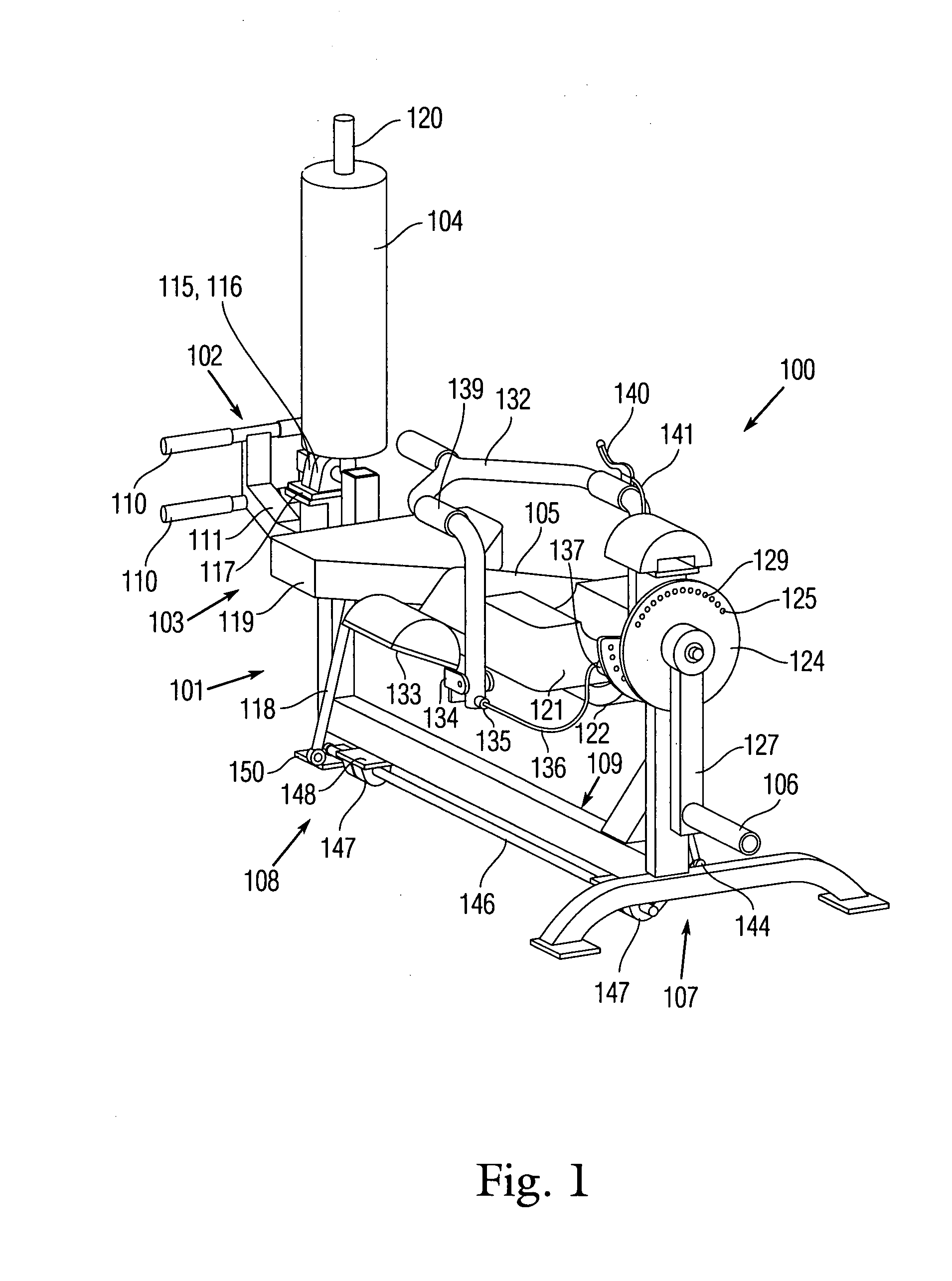 Dual rotation rotary torso exercise bench