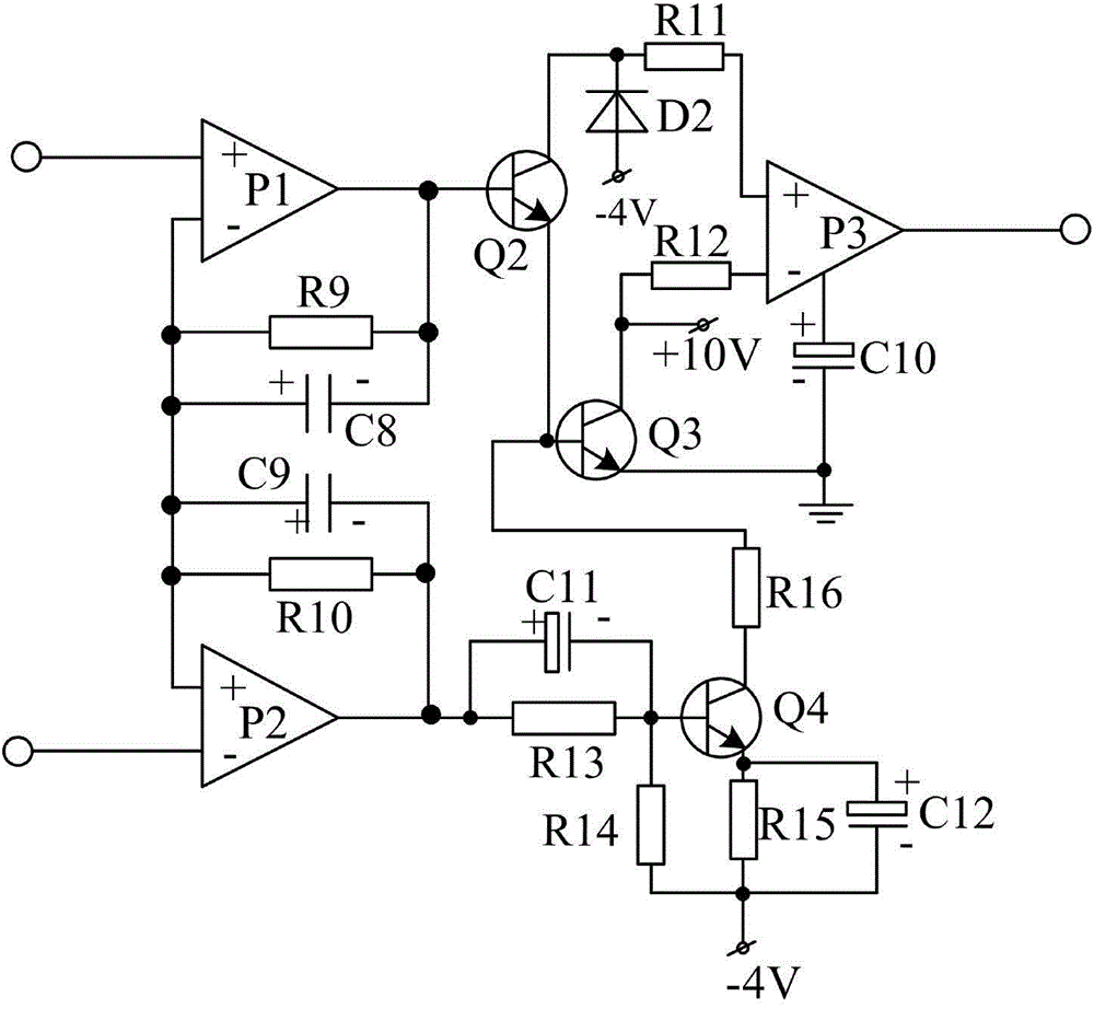 Double-filtering amplification-type hybrid grid drive system