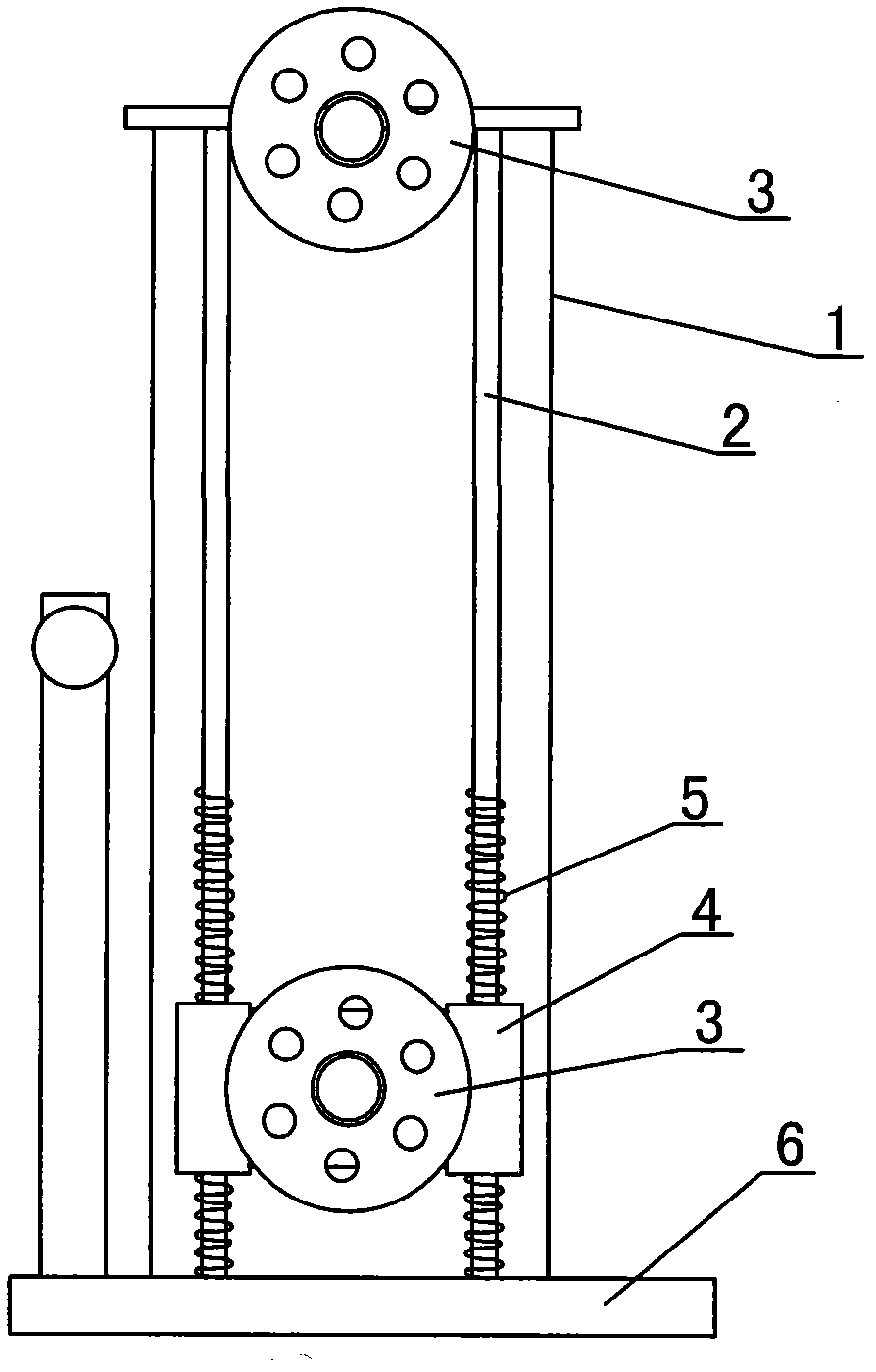 Tension adjusting device