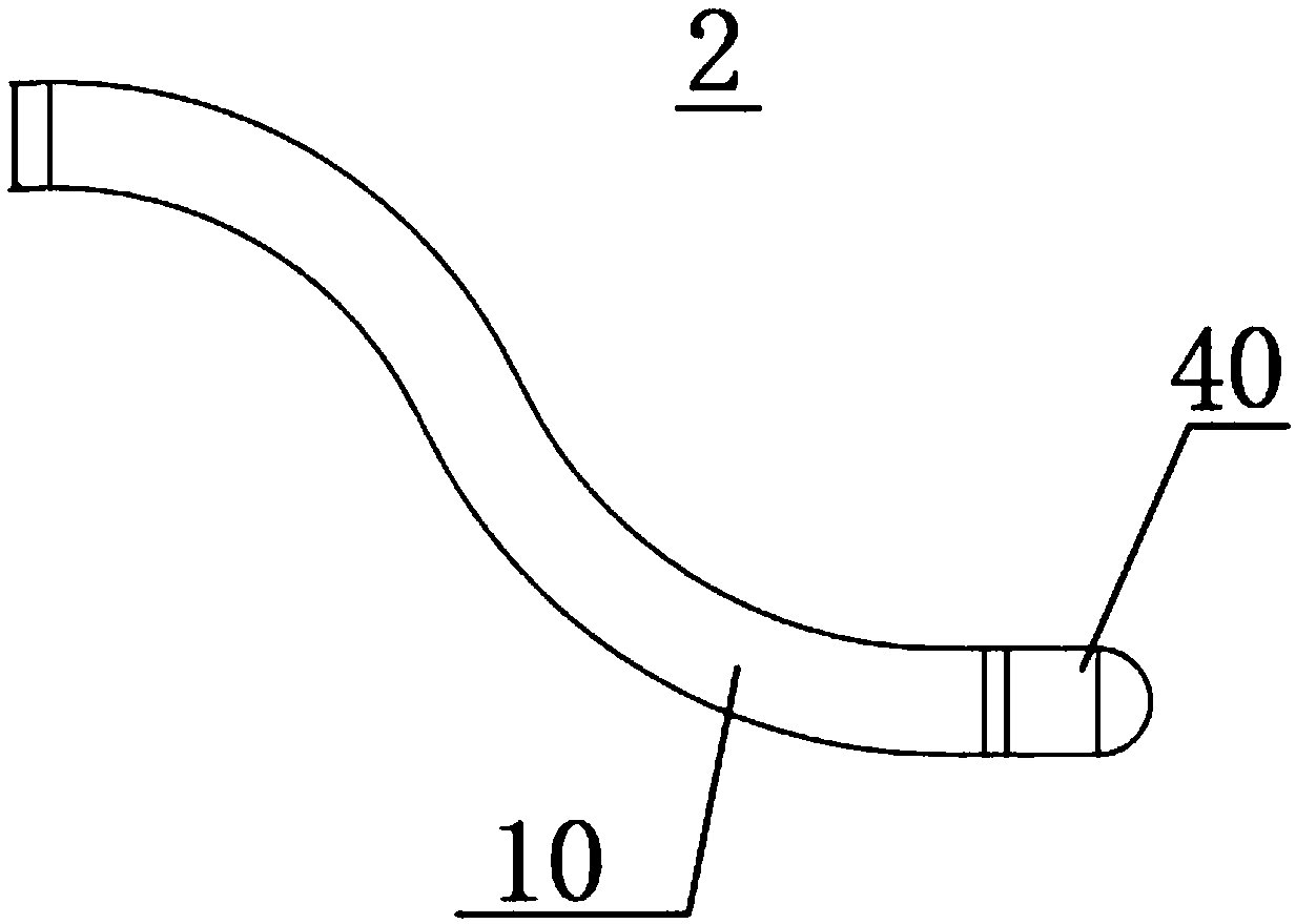 Medical pipe and sinus tract rinser