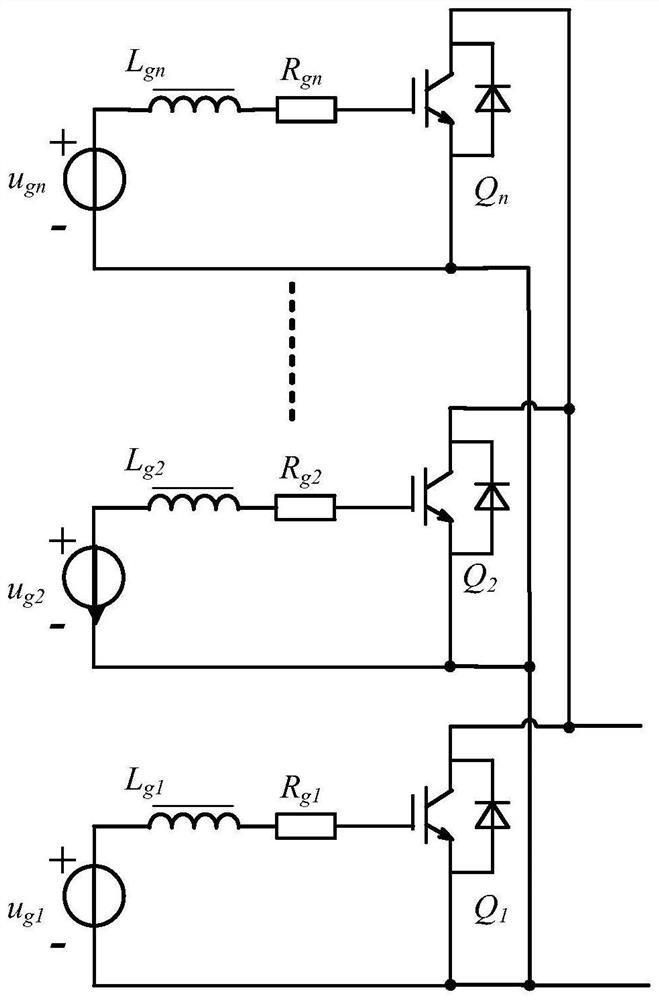 A parallel current sharing structure of silicon carbide mosfet