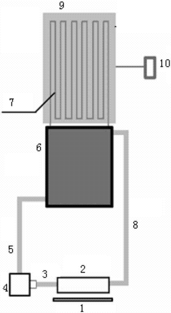 Small phase-change water cooling system for semiconductors