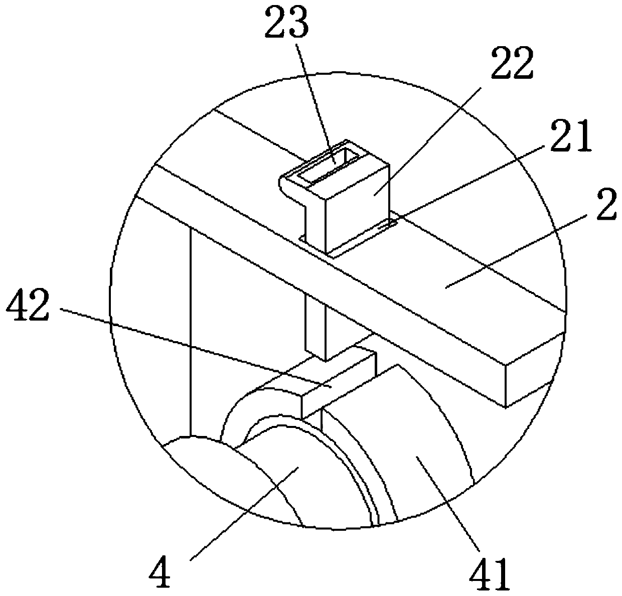 Intelligent anchoring device of navigation transport ship