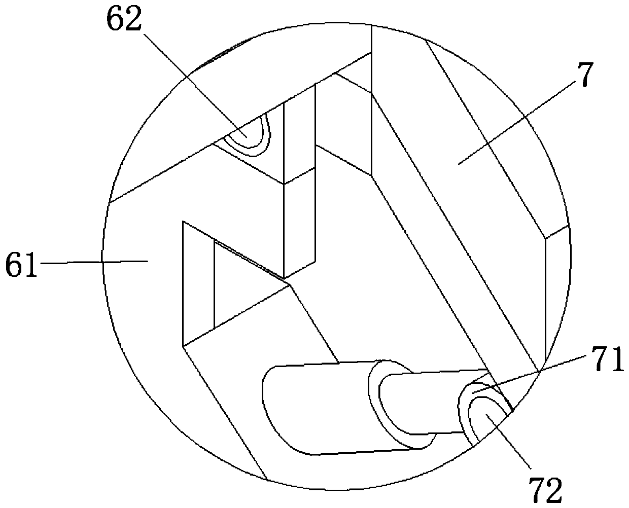 Intelligent anchoring device of navigation transport ship