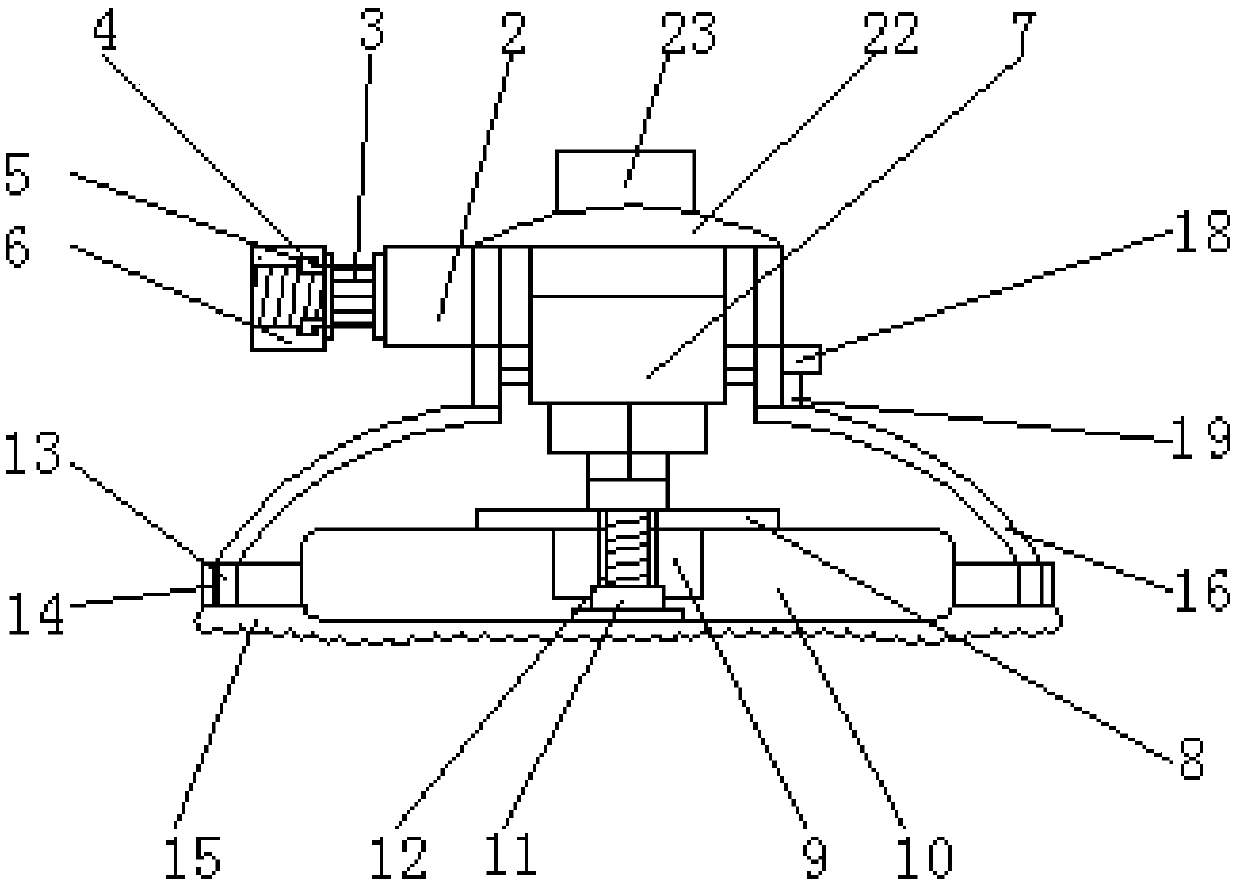 Wall surface grinding machine facilitating replacement and manufacturing method and using method thereof