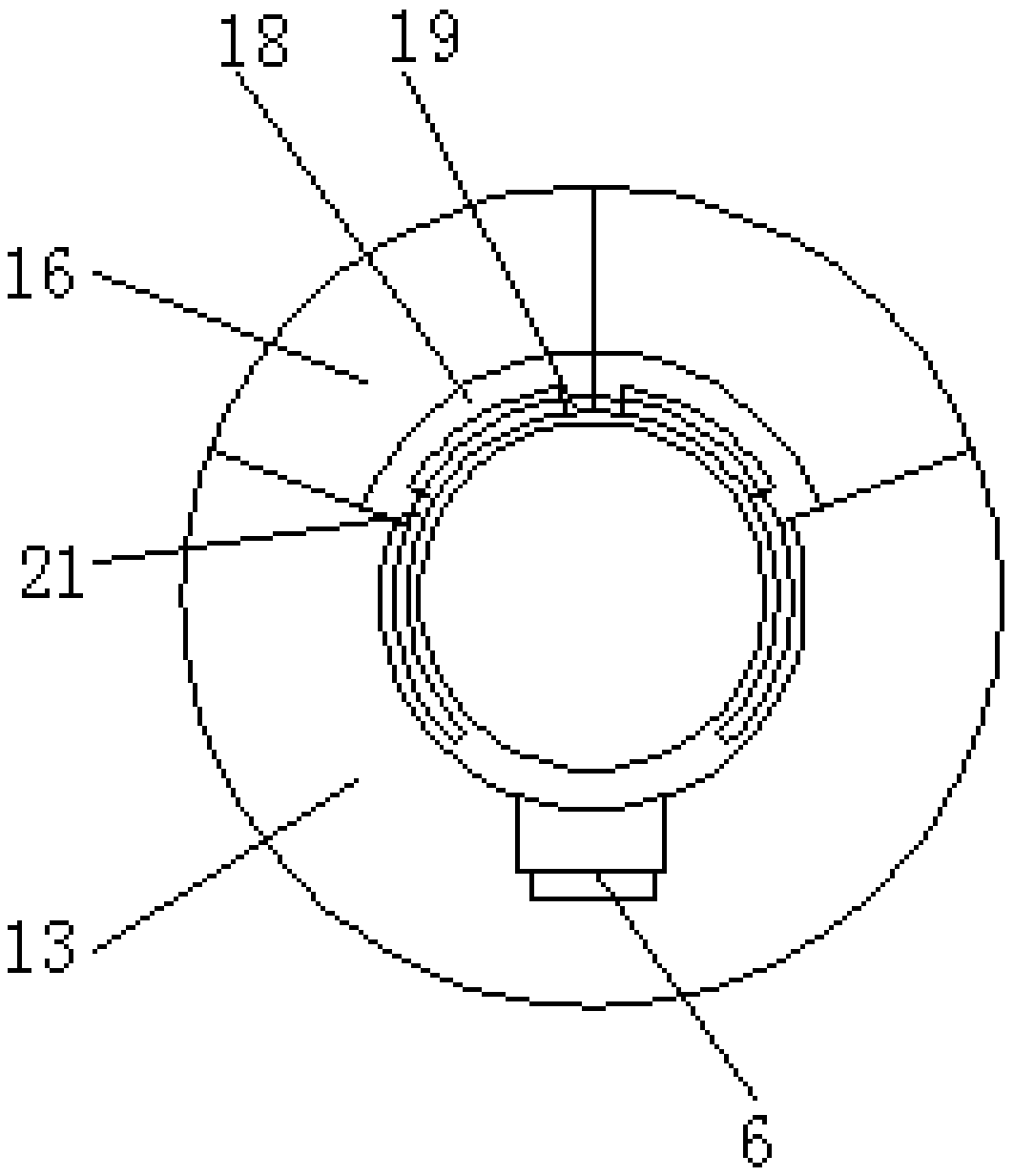 Wall surface grinding machine facilitating replacement and manufacturing method and using method thereof